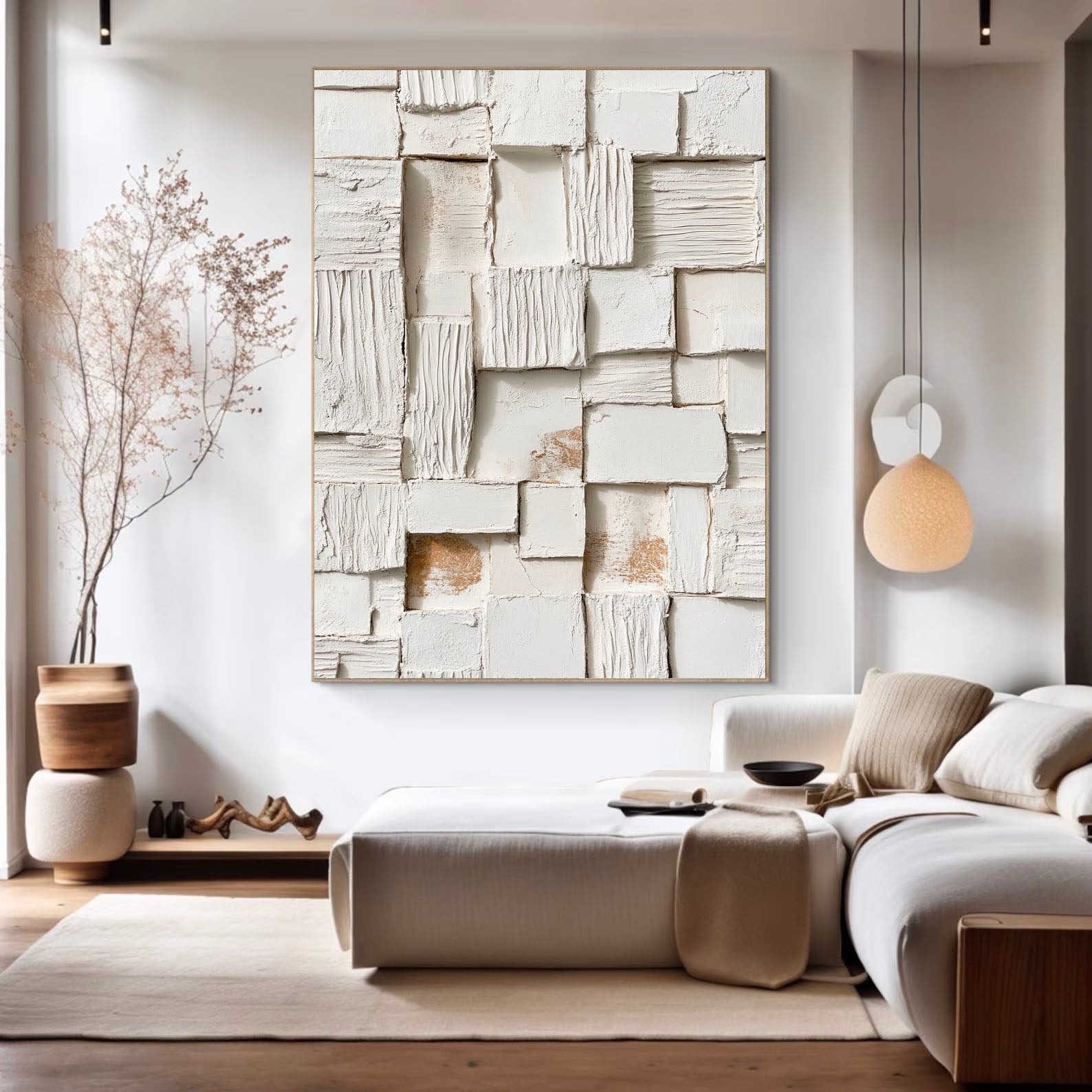 Textured Alabaster Assemblage | Ivory Patinas