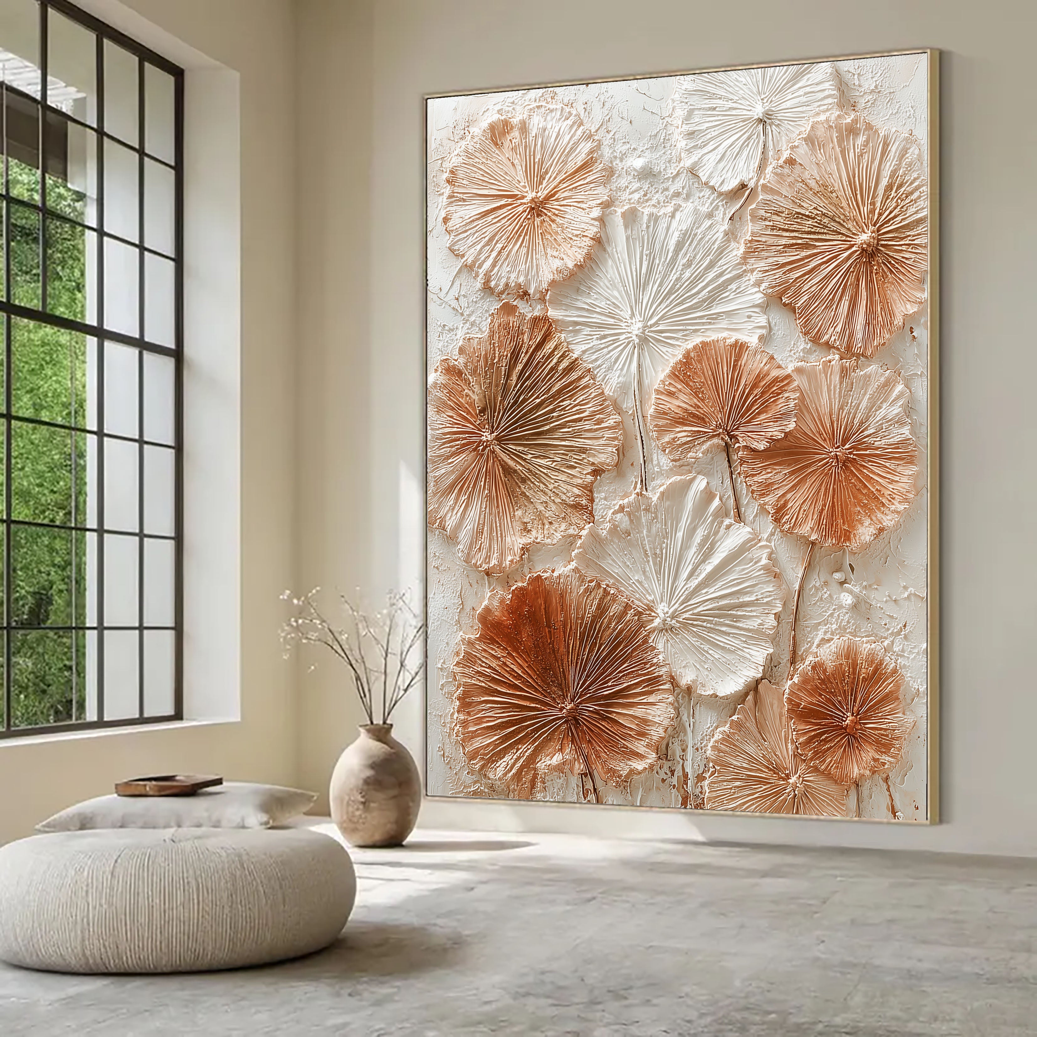 Textured Seedhead Opulence | Copper Blooms