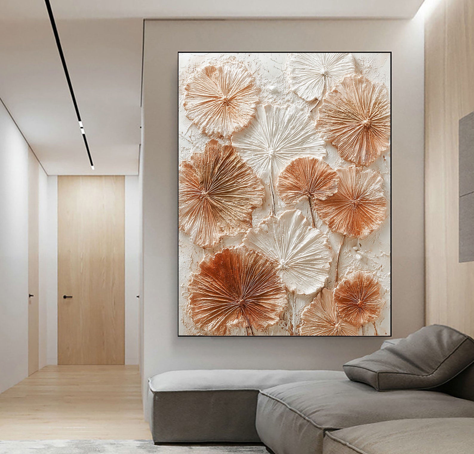 Textured Seedhead Opulence | Copper Blooms