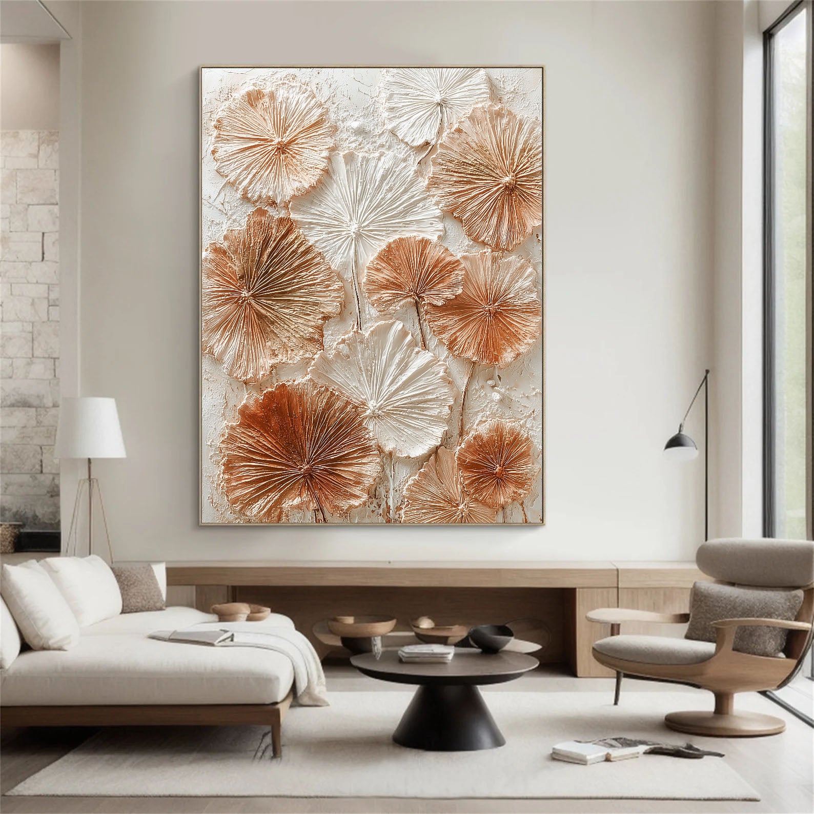 Textured Seedhead Opulence | Copper Blooms