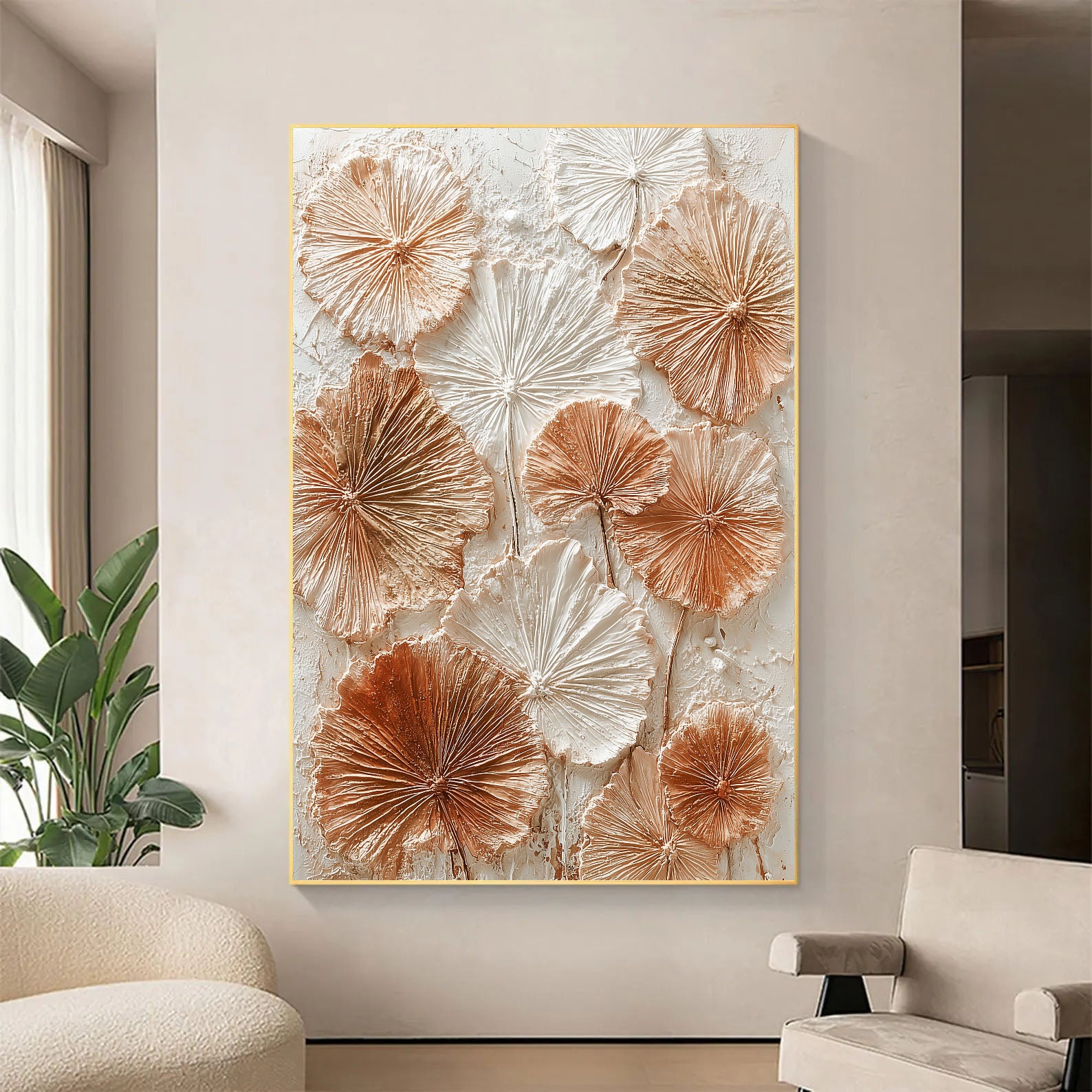 Textured Seedhead Opulence | Copper Blooms