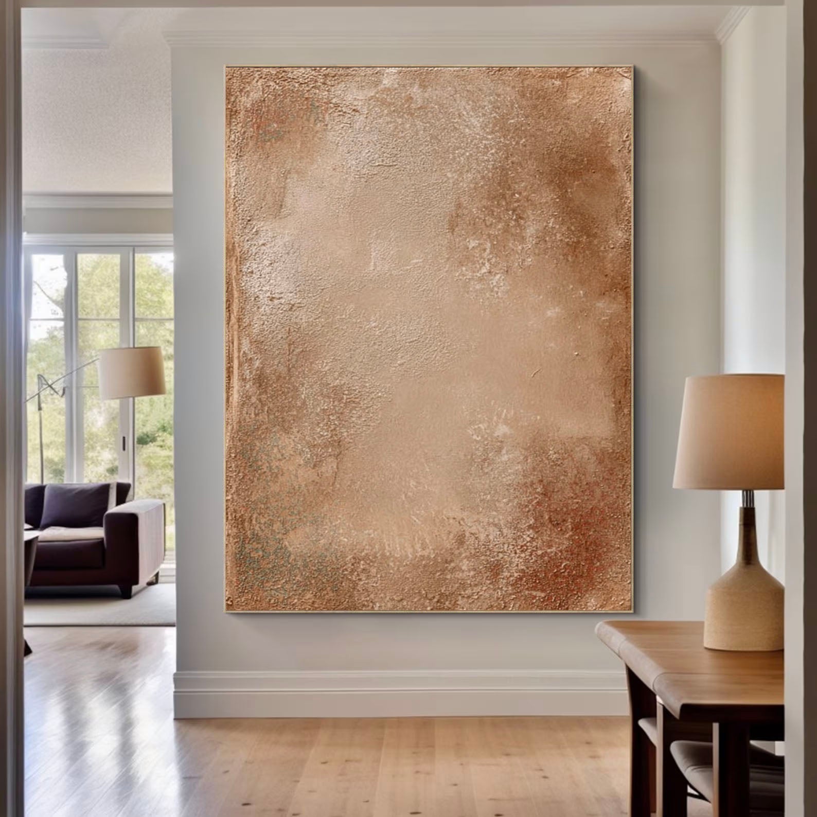 Earthy Textured Neutrals | Warm Beige