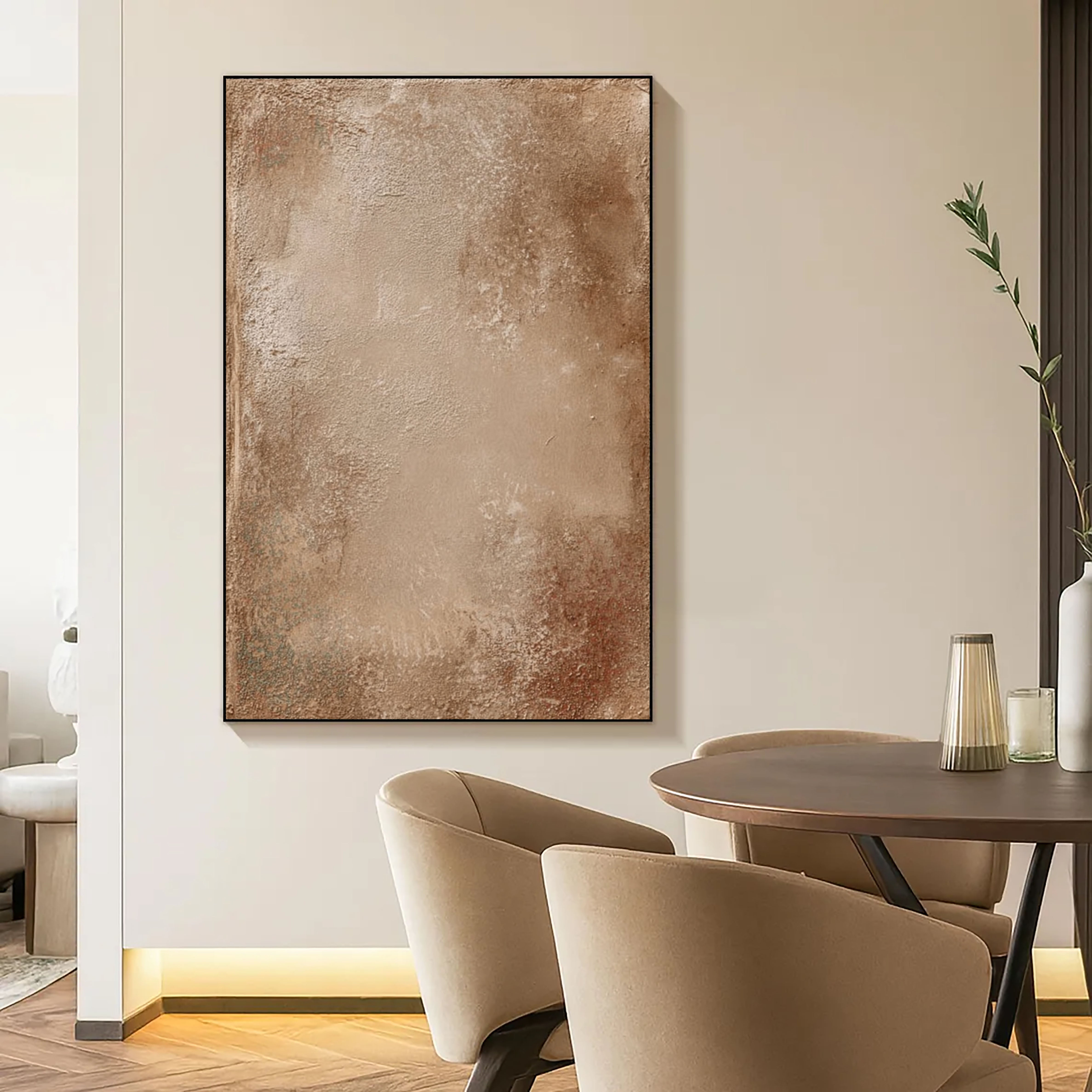 Earthy Textured Neutrals | Warm Beige