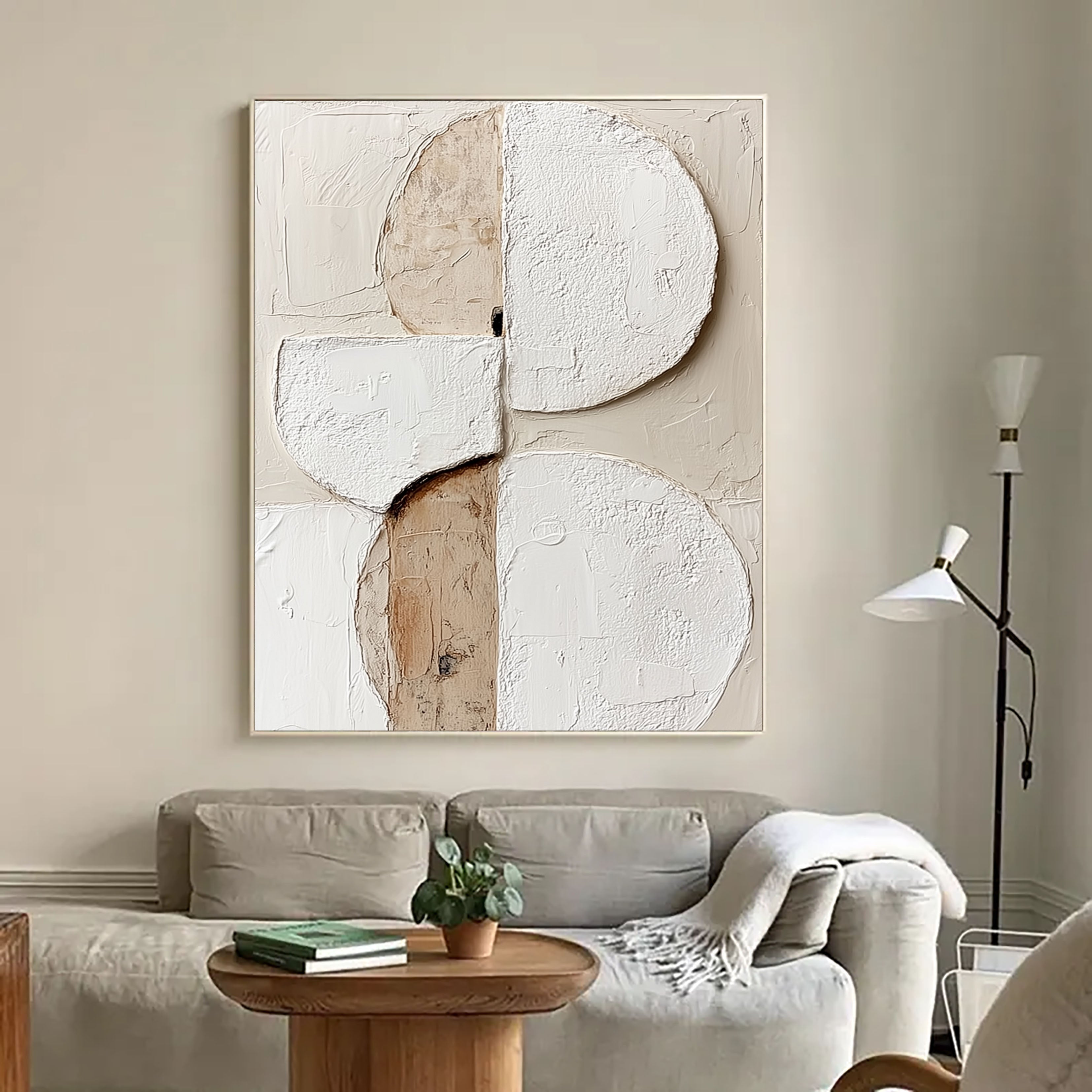 Abstract Geometric Forms | Neutral Tones