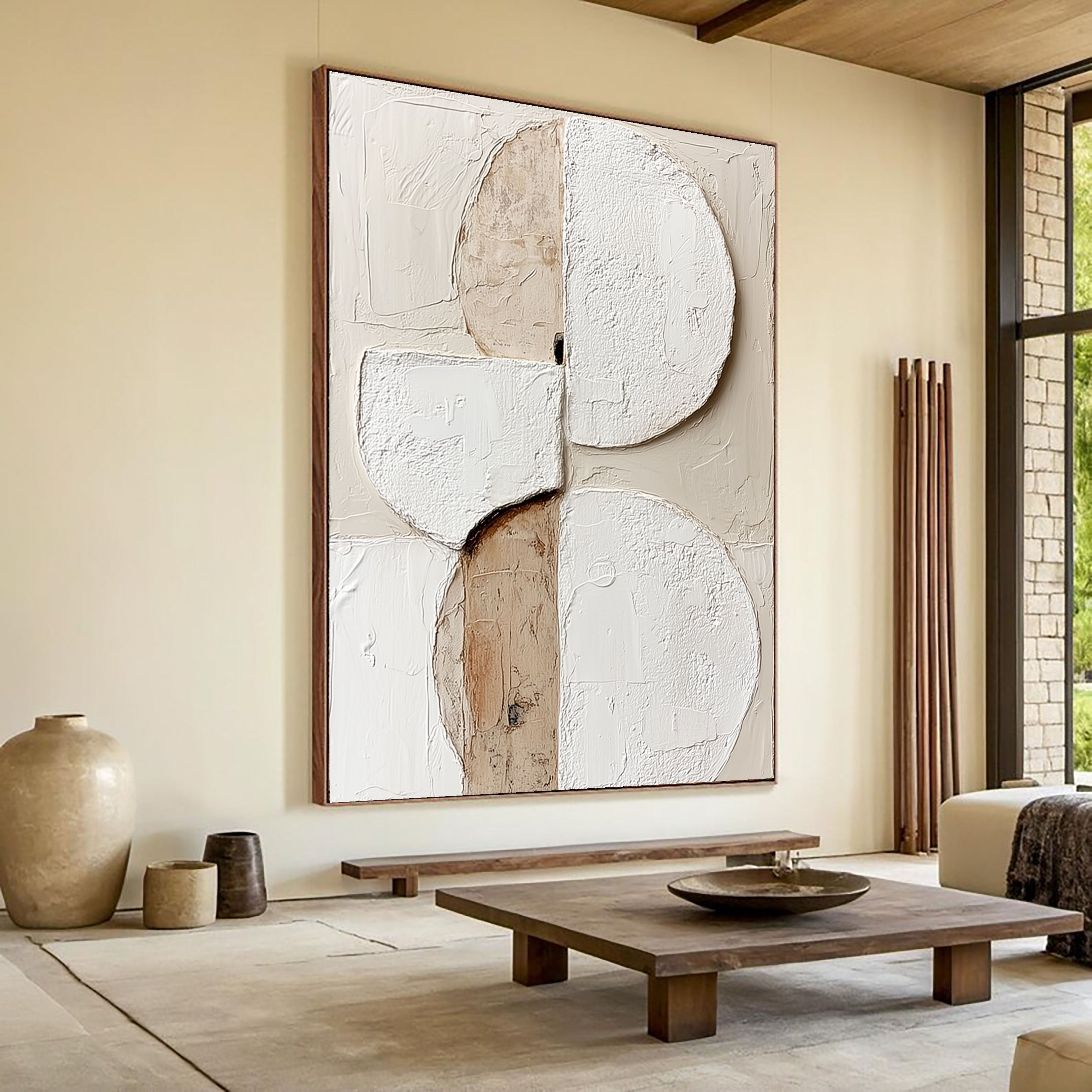 Abstract Geometric Forms | Neutral Tones