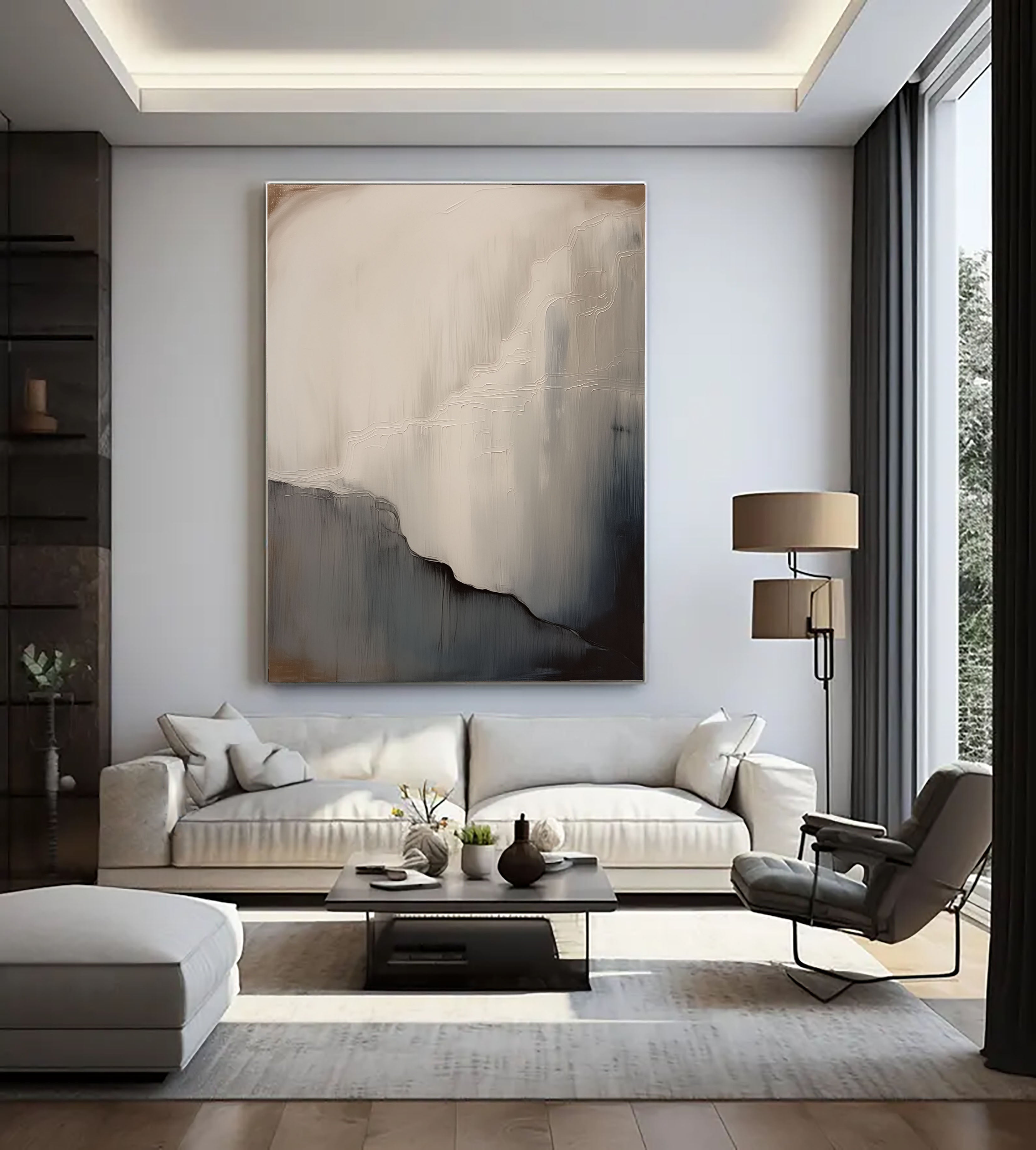 Textured Misty Bluffs | Ash Ivory