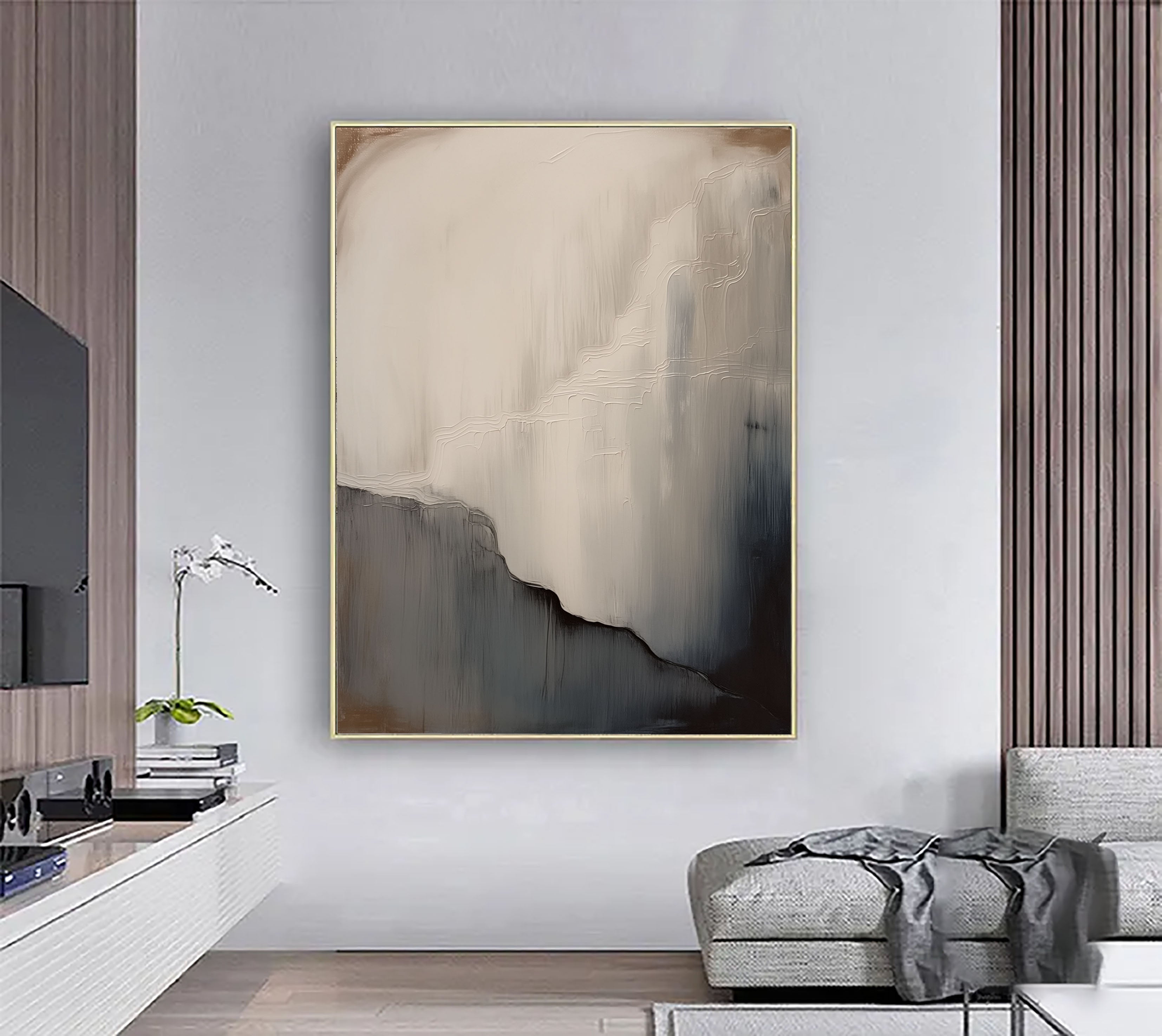 Textured Misty Bluffs | Ash Ivory