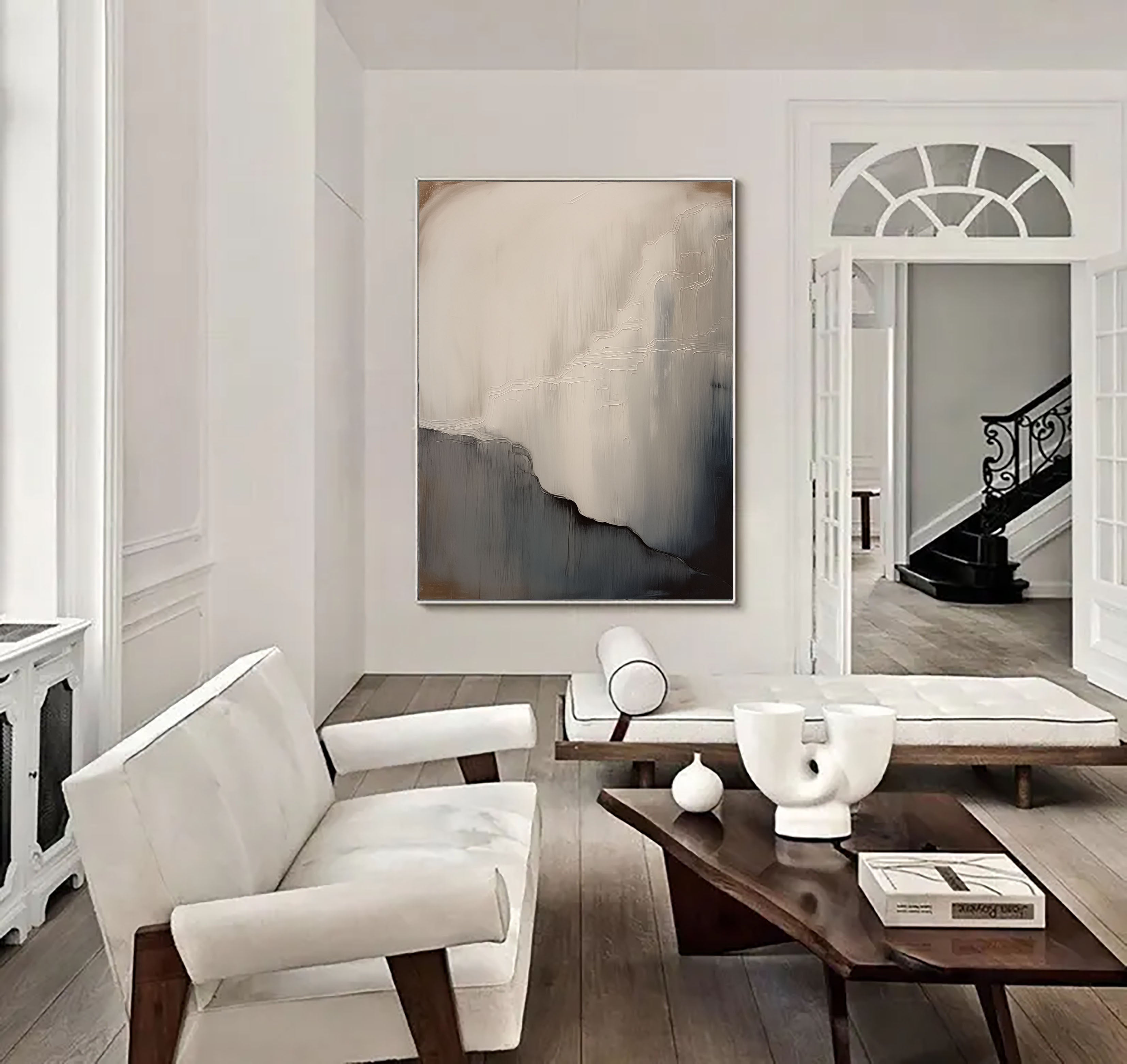Textured Misty Bluffs | Ash Ivory