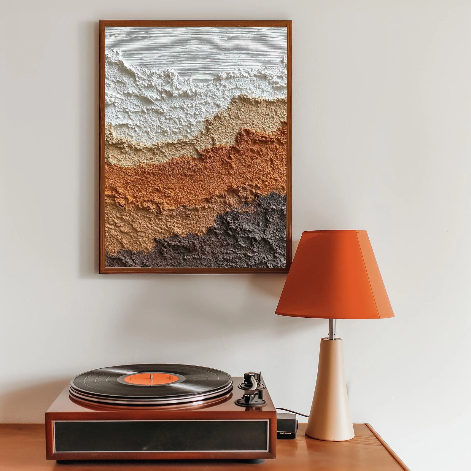 Textured Earthy Gradient | Terracotta Layers