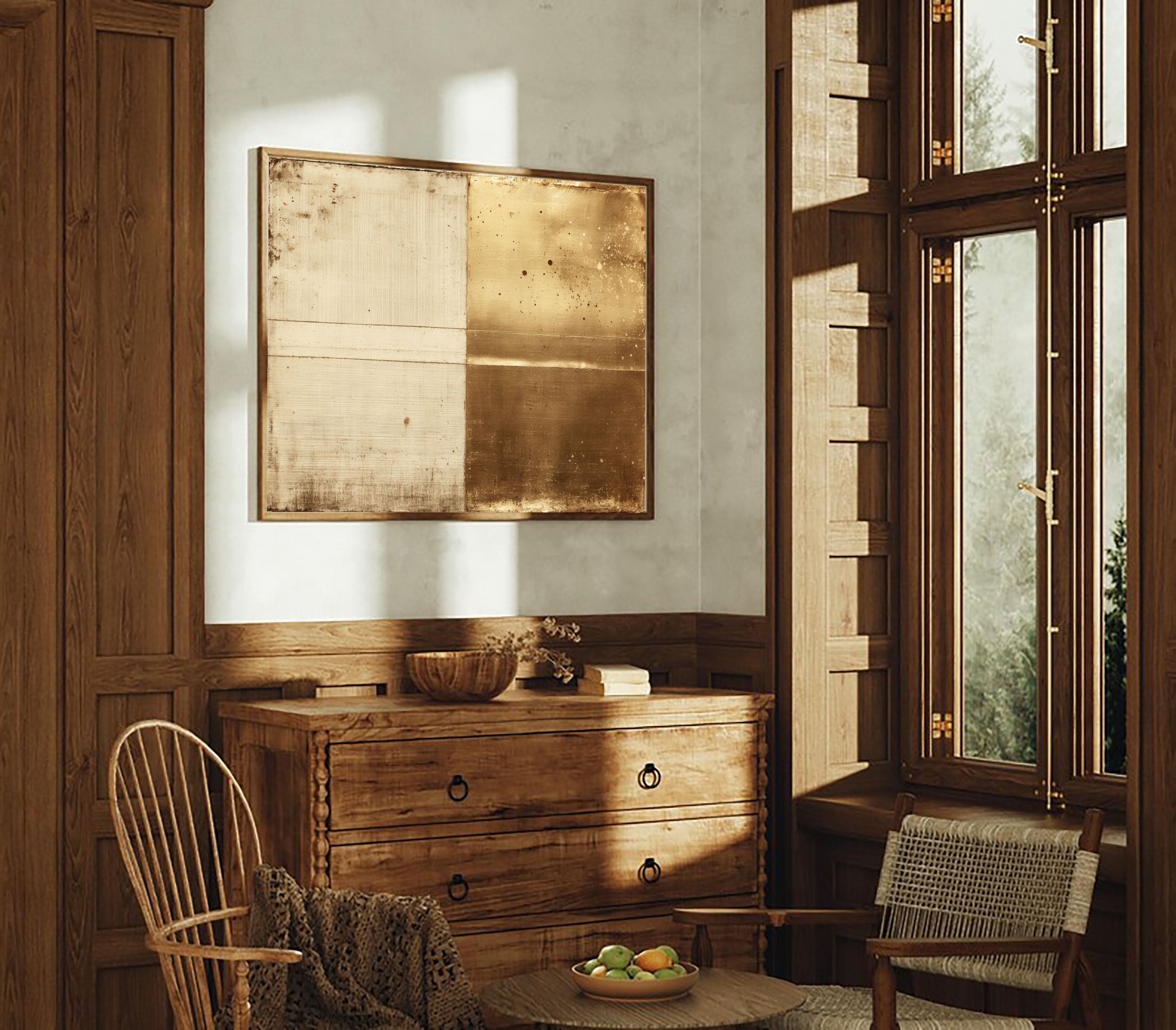 Textured Vintage Split | Gilded Beige