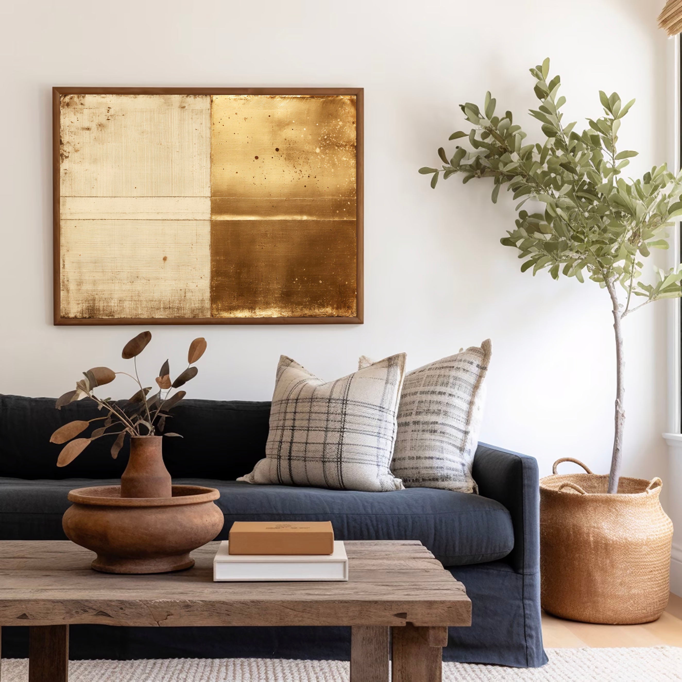 Textured Vintage Split | Gilded Beige