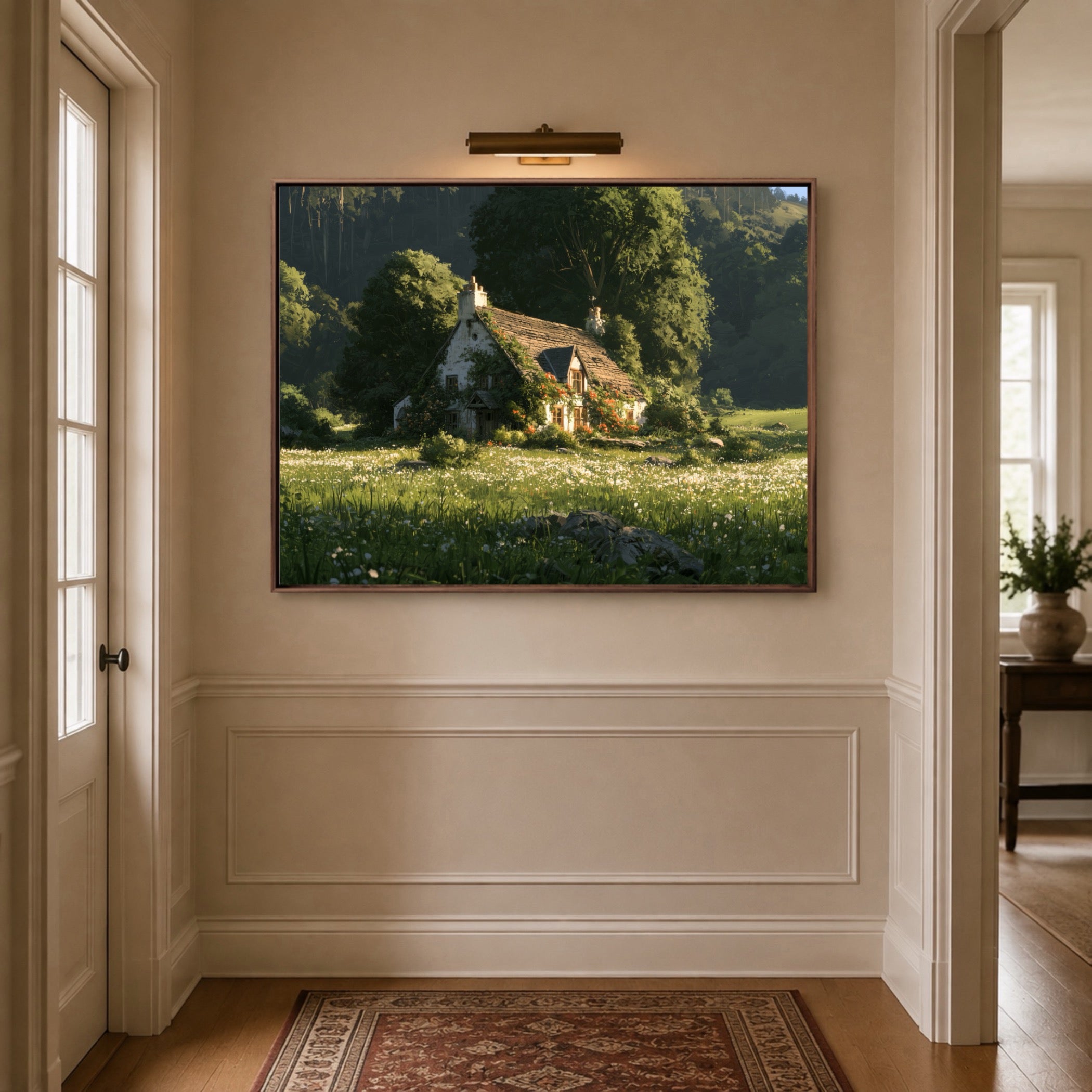 Landscape Art｜Forest Cottage Hush
