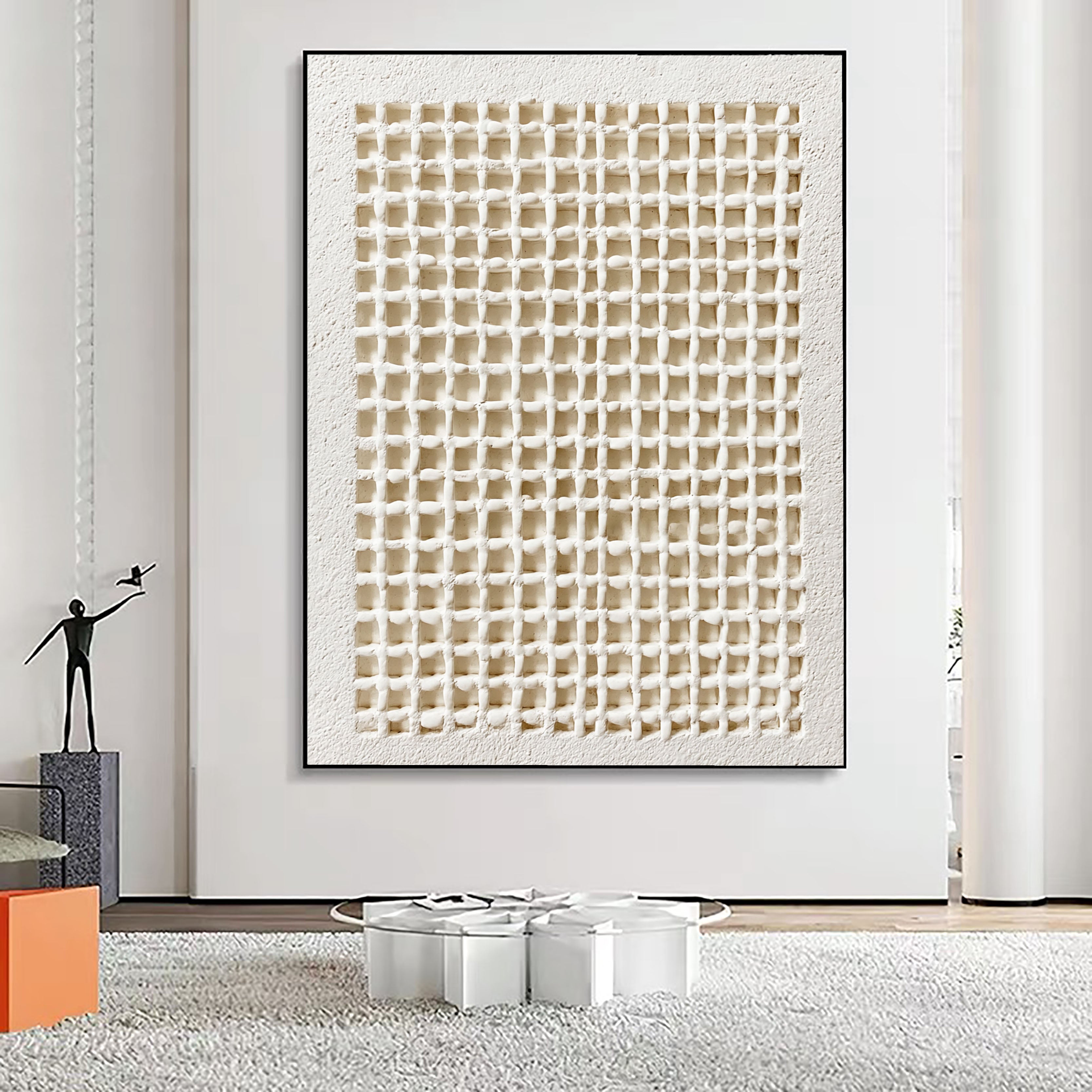 Textured Reticulate Opulence | Alabaster Weaves