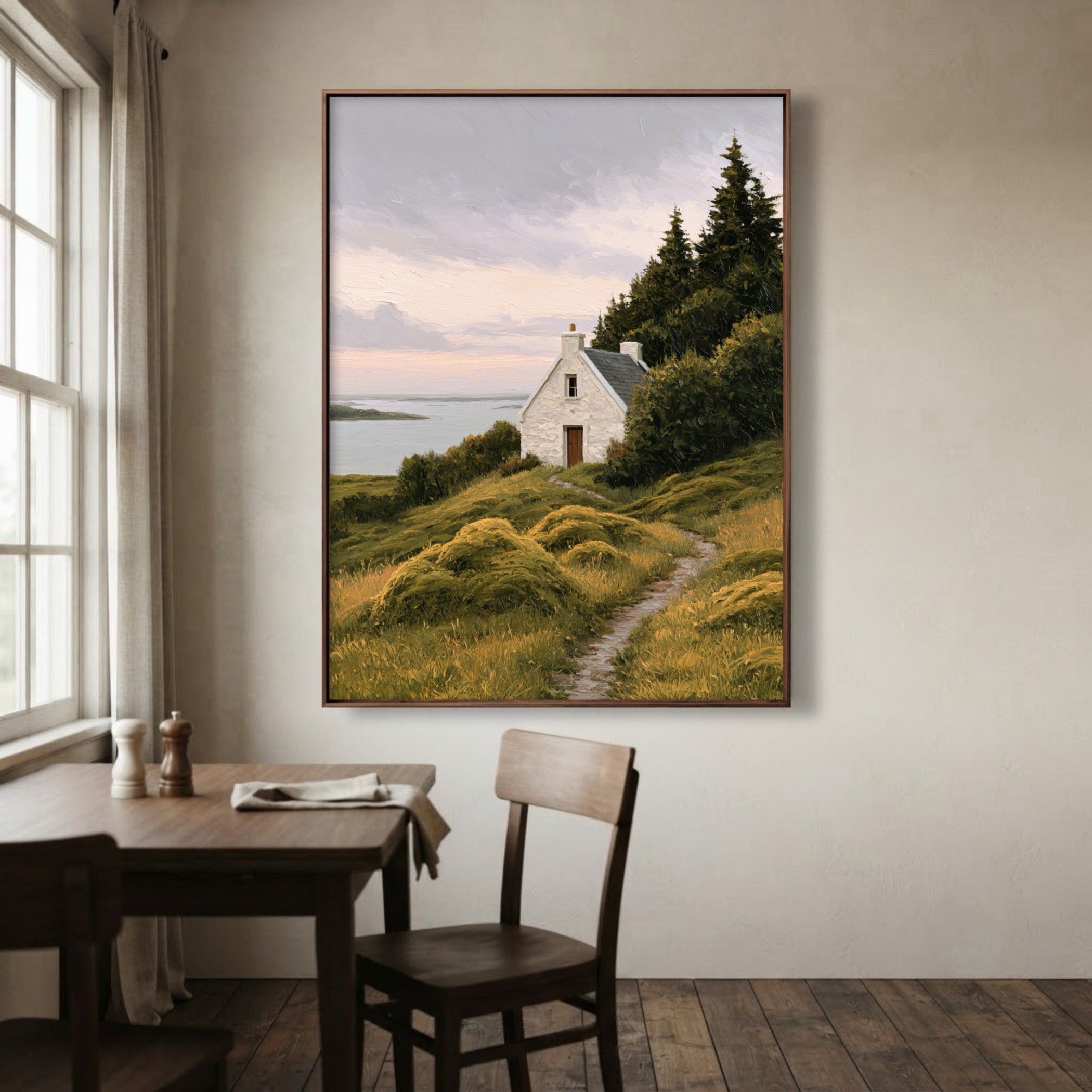 Coastal & Ocean Art｜Hillside Tide View