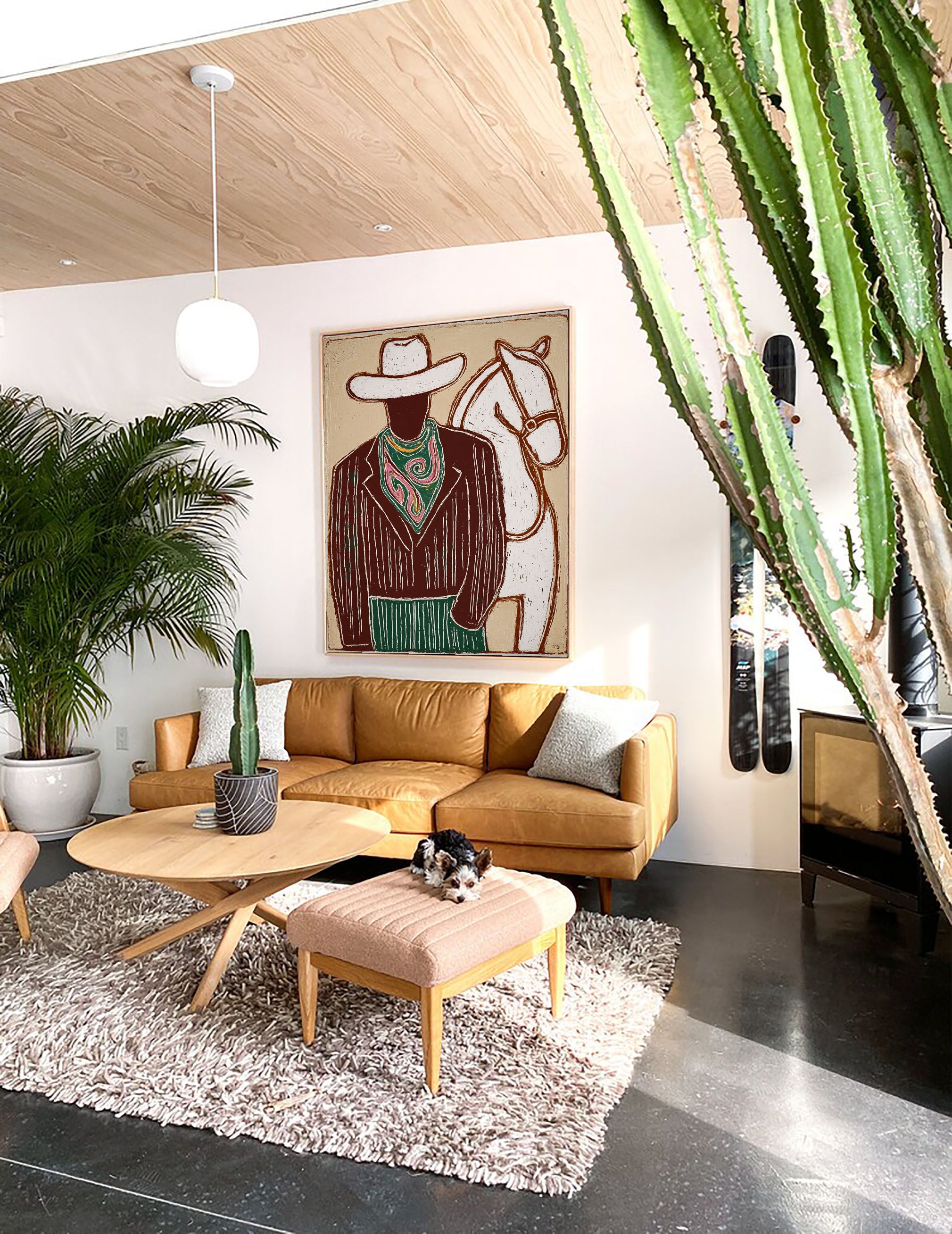 Textured Western Opulence | Cowboy Horse