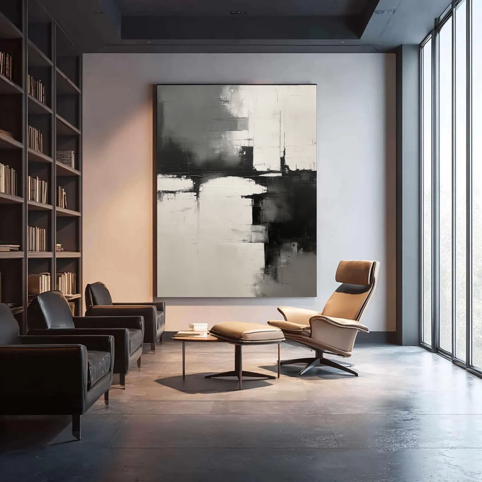 Bold Monochrome Contrast | Urban Grey