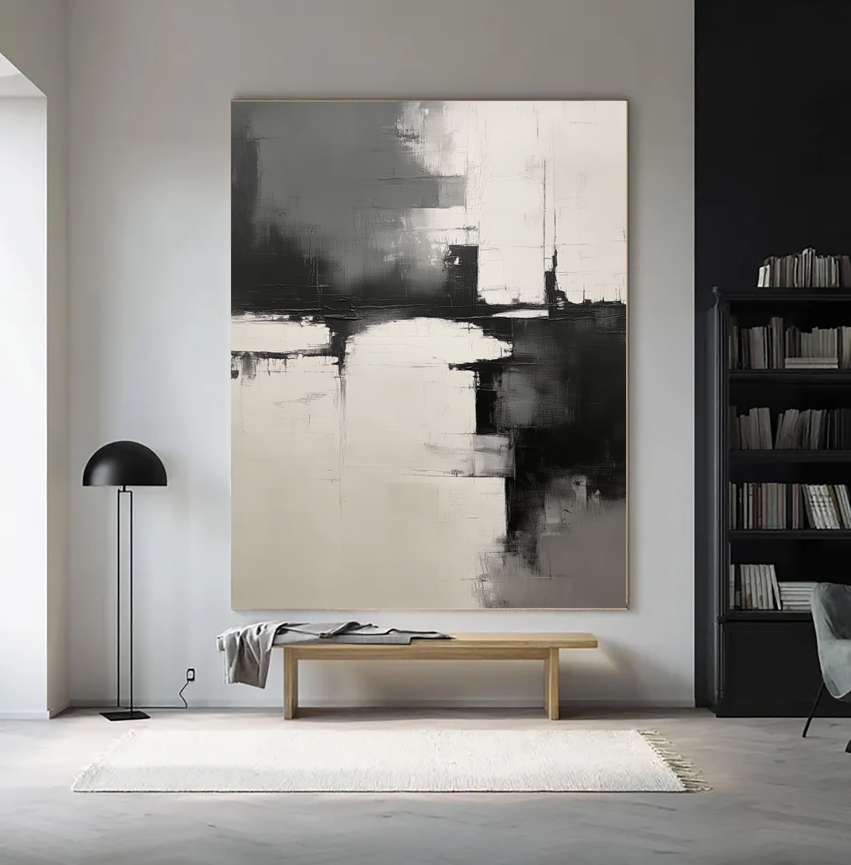 Bold Monochrome Contrast | Urban Grey