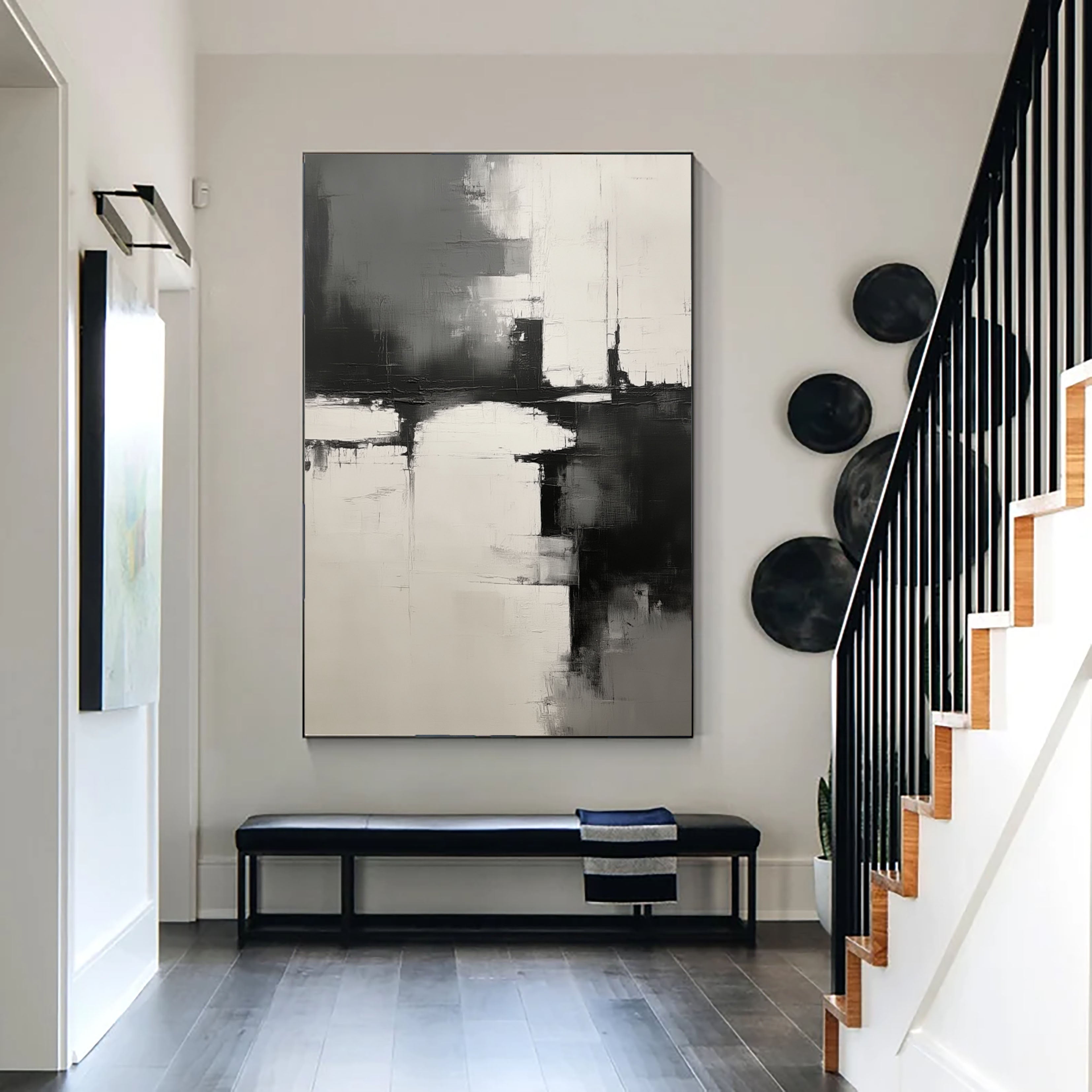 Bold Monochrome Contrast | Urban Grey