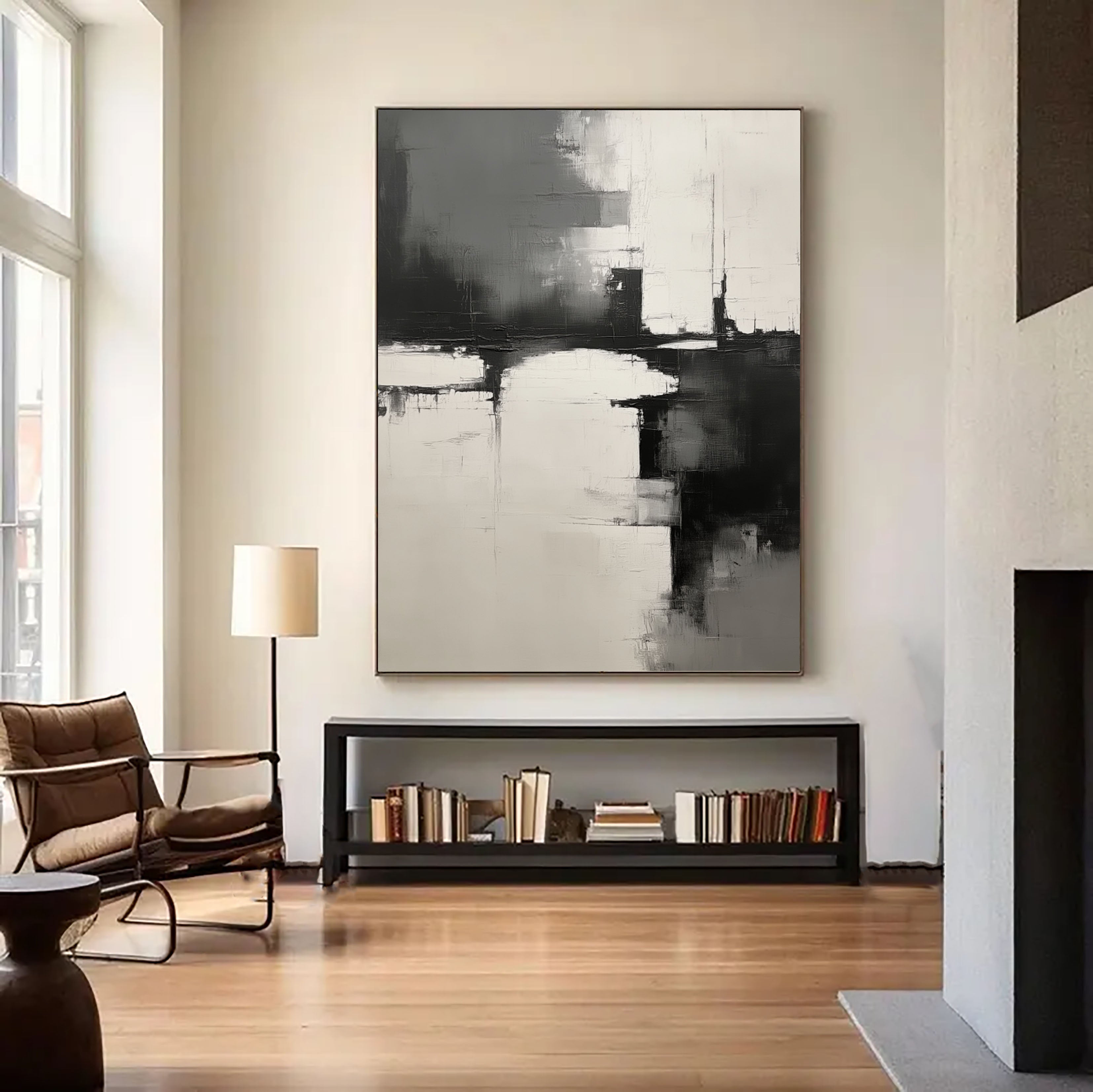 Bold Monochrome Contrast | Urban Grey