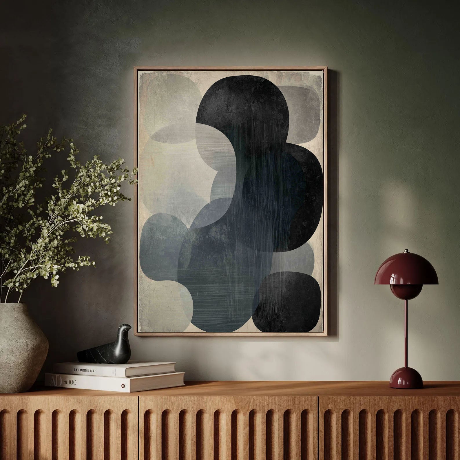 Textured Geometric Opulence | Neutral Sphere