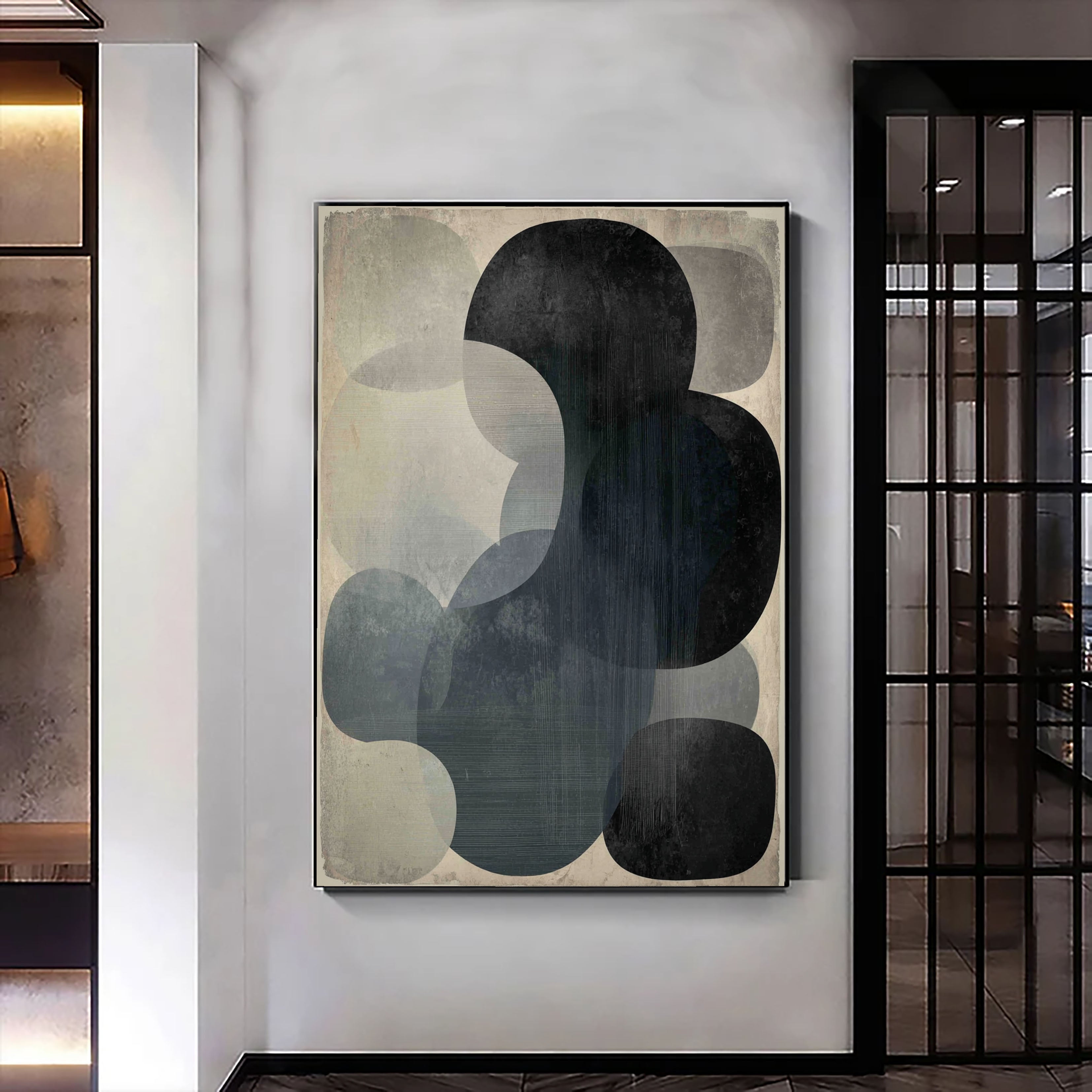 Textured Geometric Opulence | Neutral Sphere