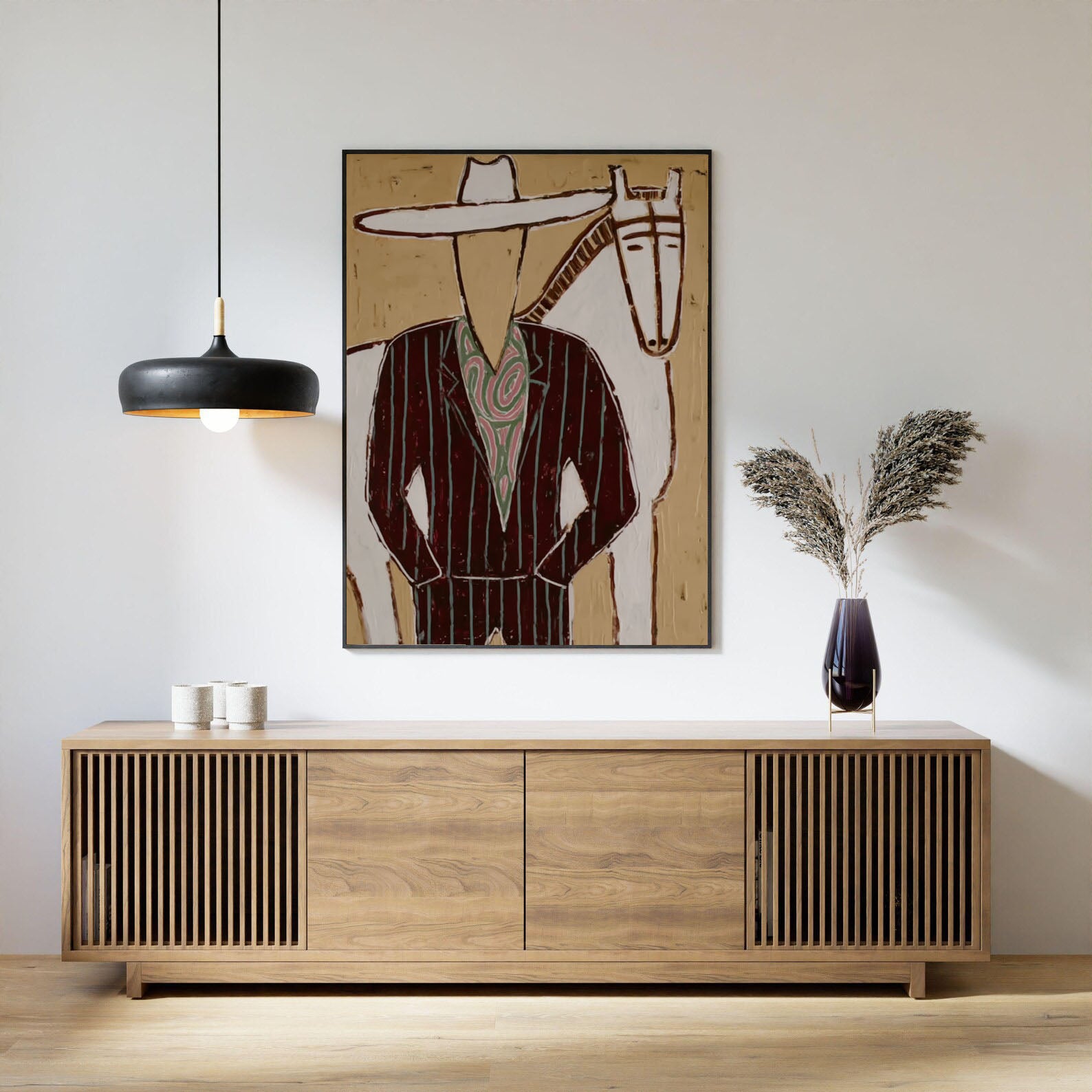 Textured Western Opulence | Cowboy Steed