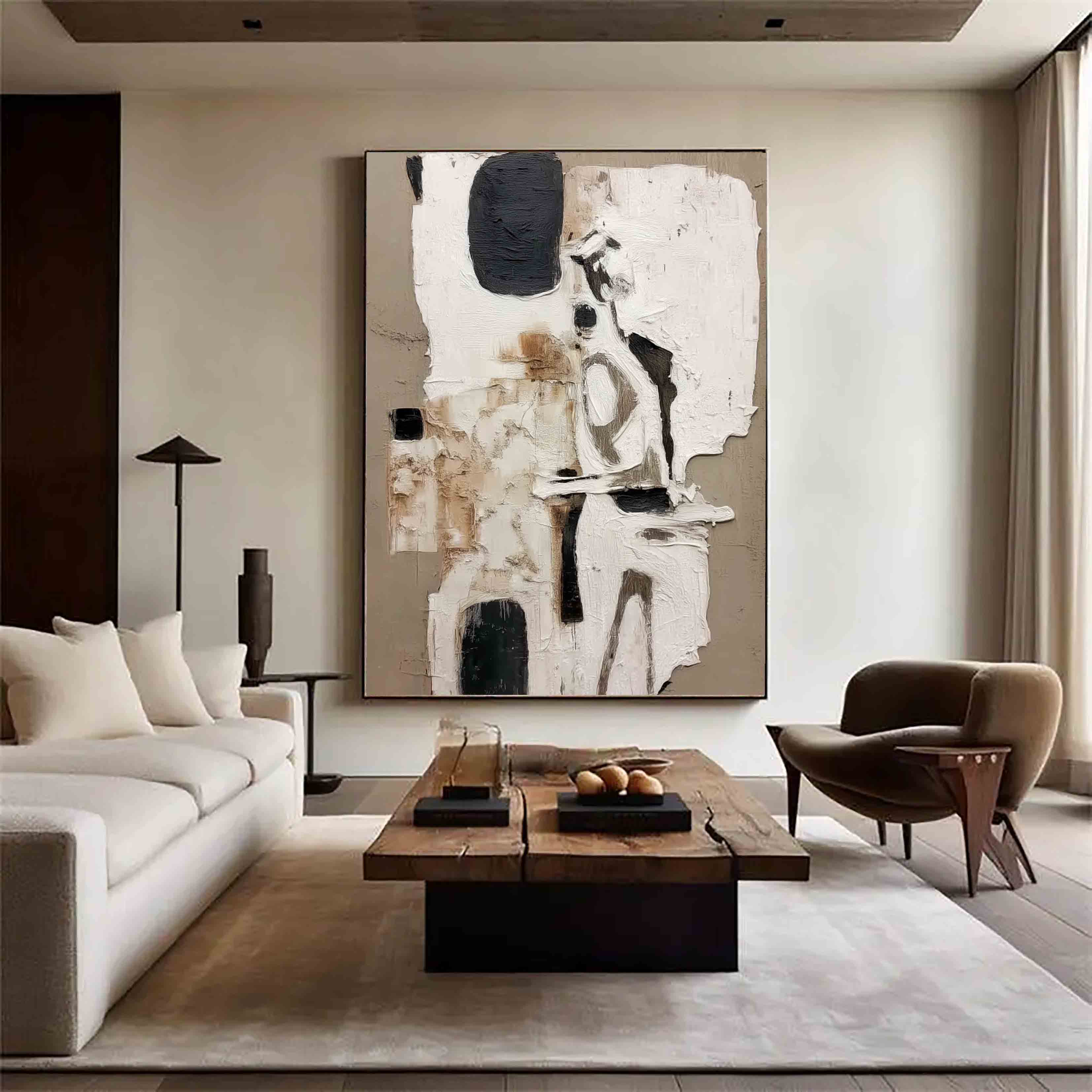 Bold Abstract Forms | Neutral Palette