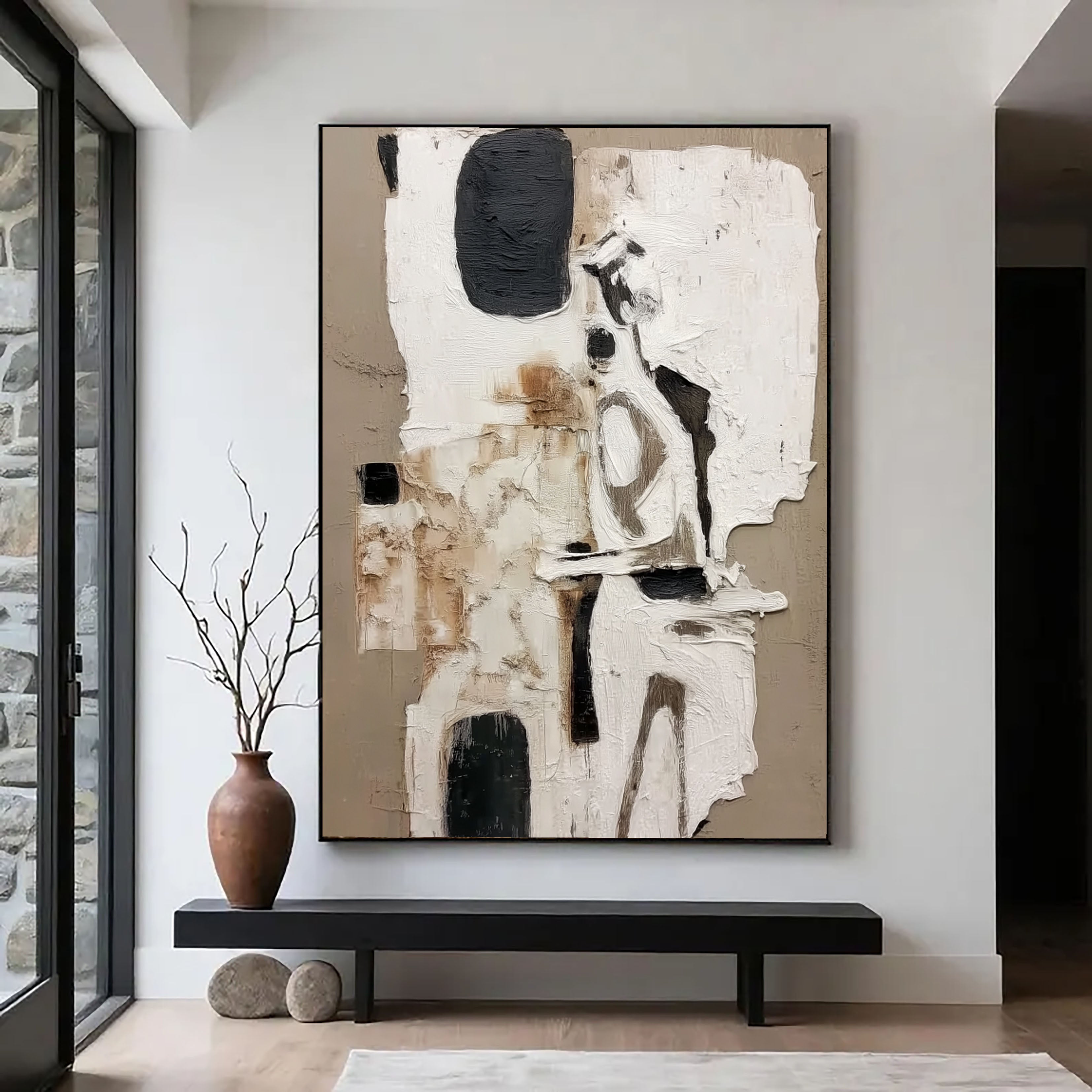 Bold Abstract Forms | Neutral Palette