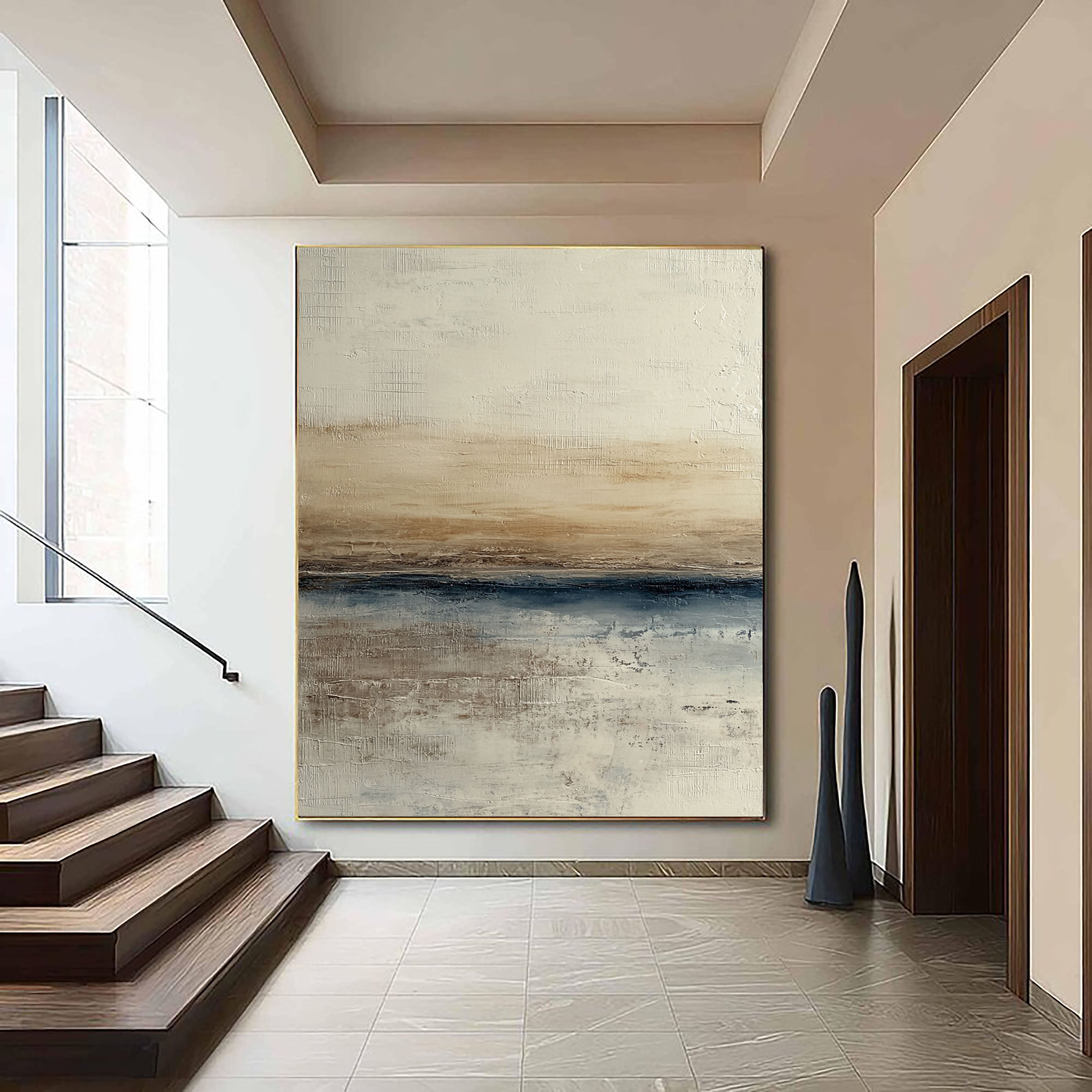 Textured Horizon Calm | Coastal Hush