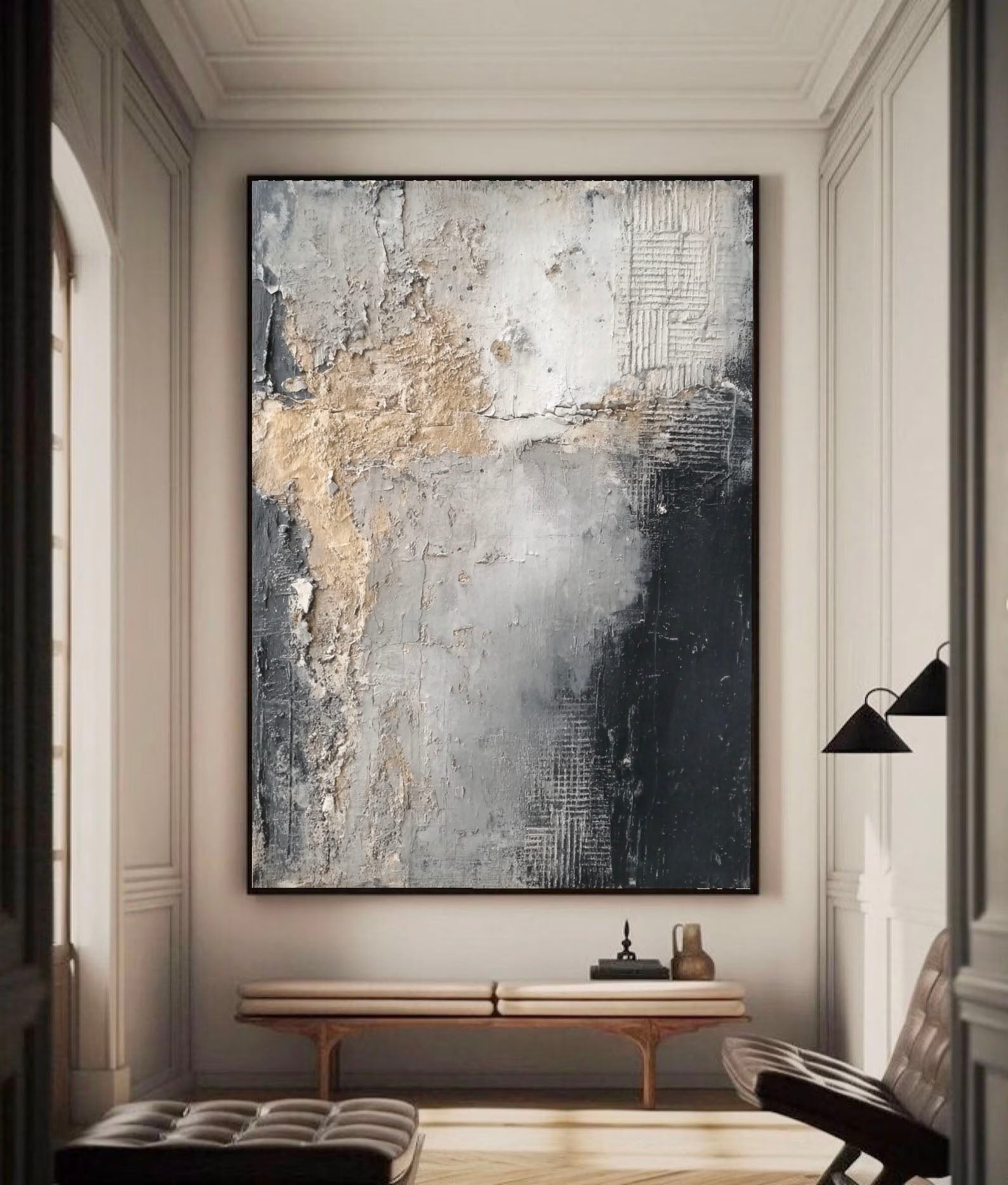 Textured Decay Elegance | Ash Veil