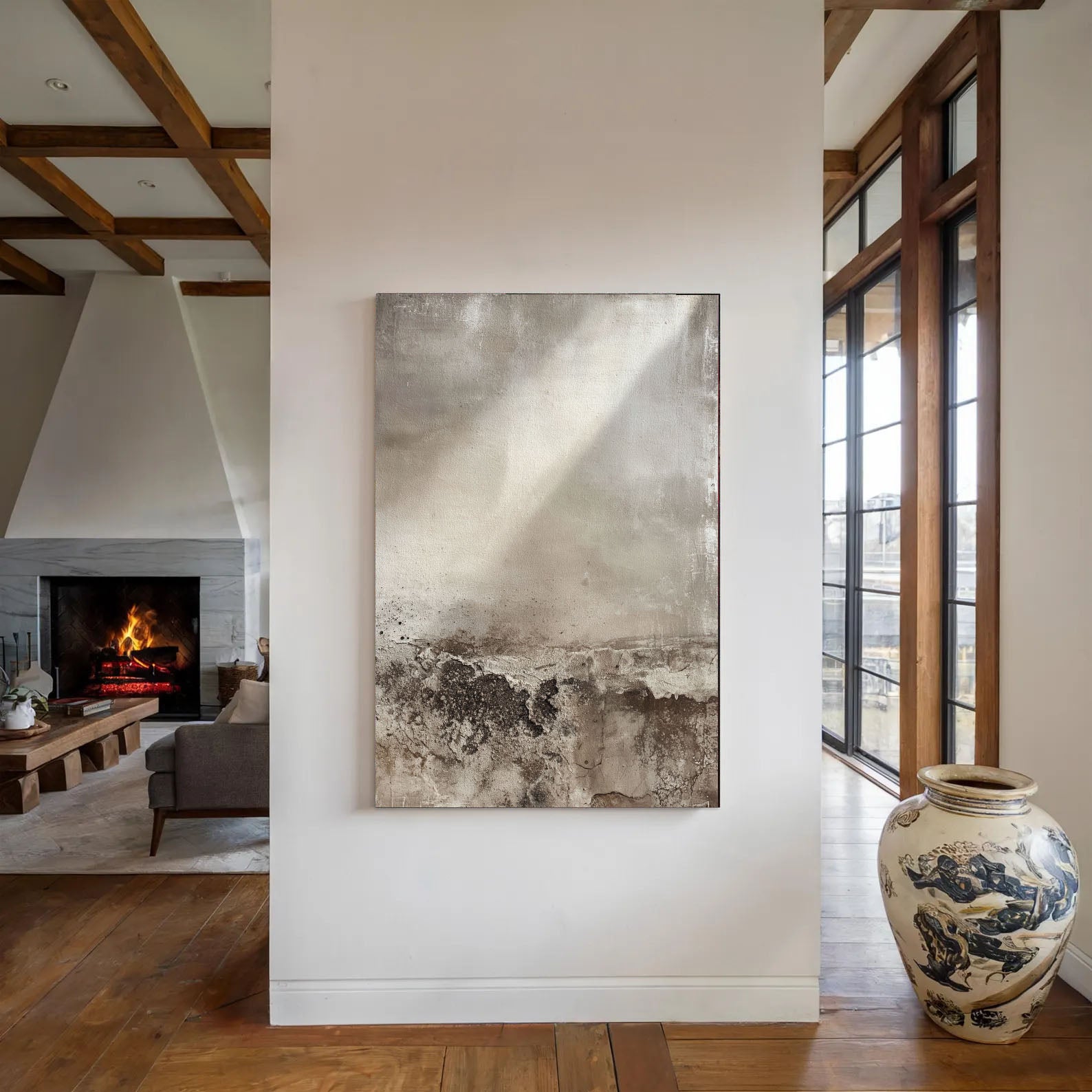 Textured Wabi Sabi | Neutral Horizon