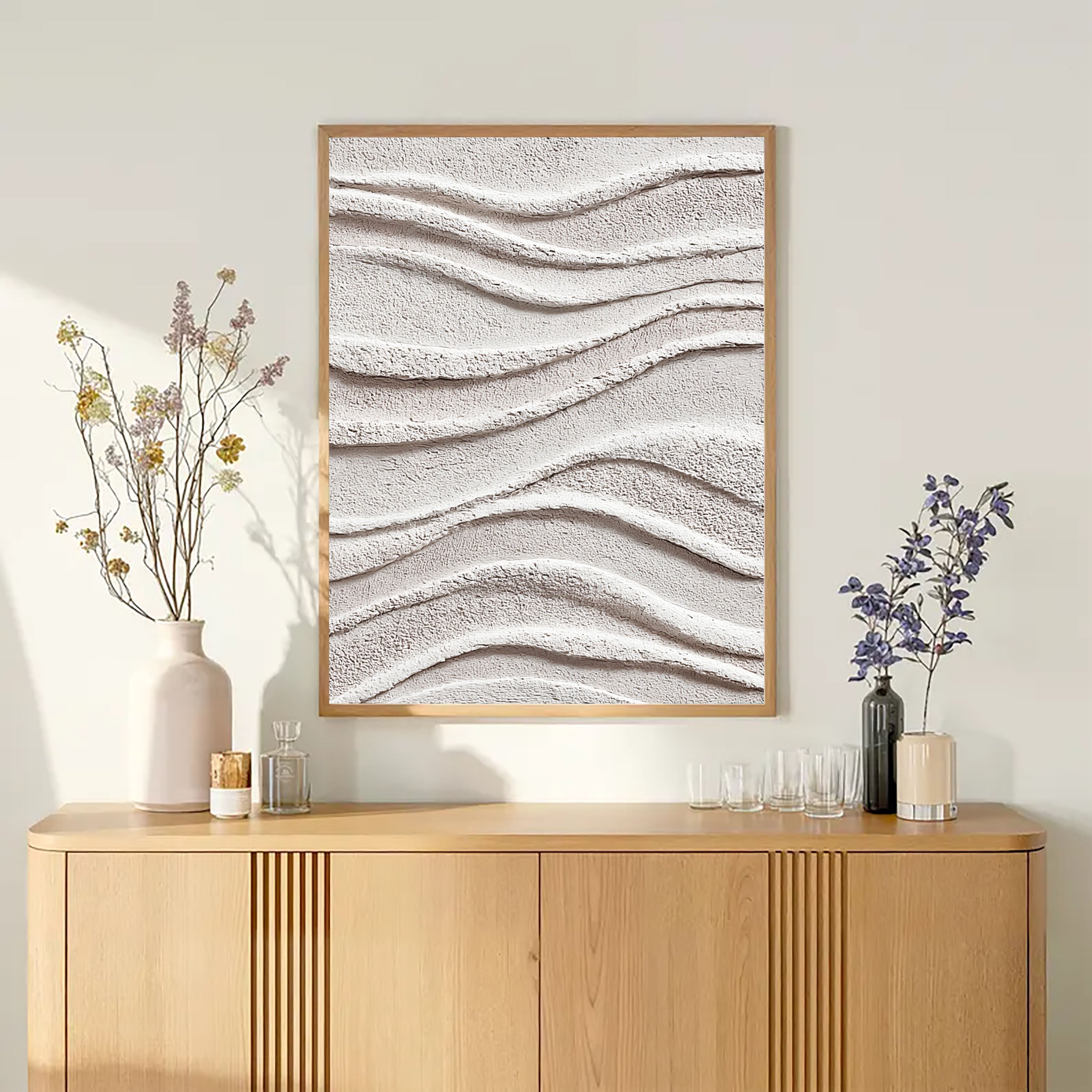 Textured Granular Opulence | Alabaster Swells