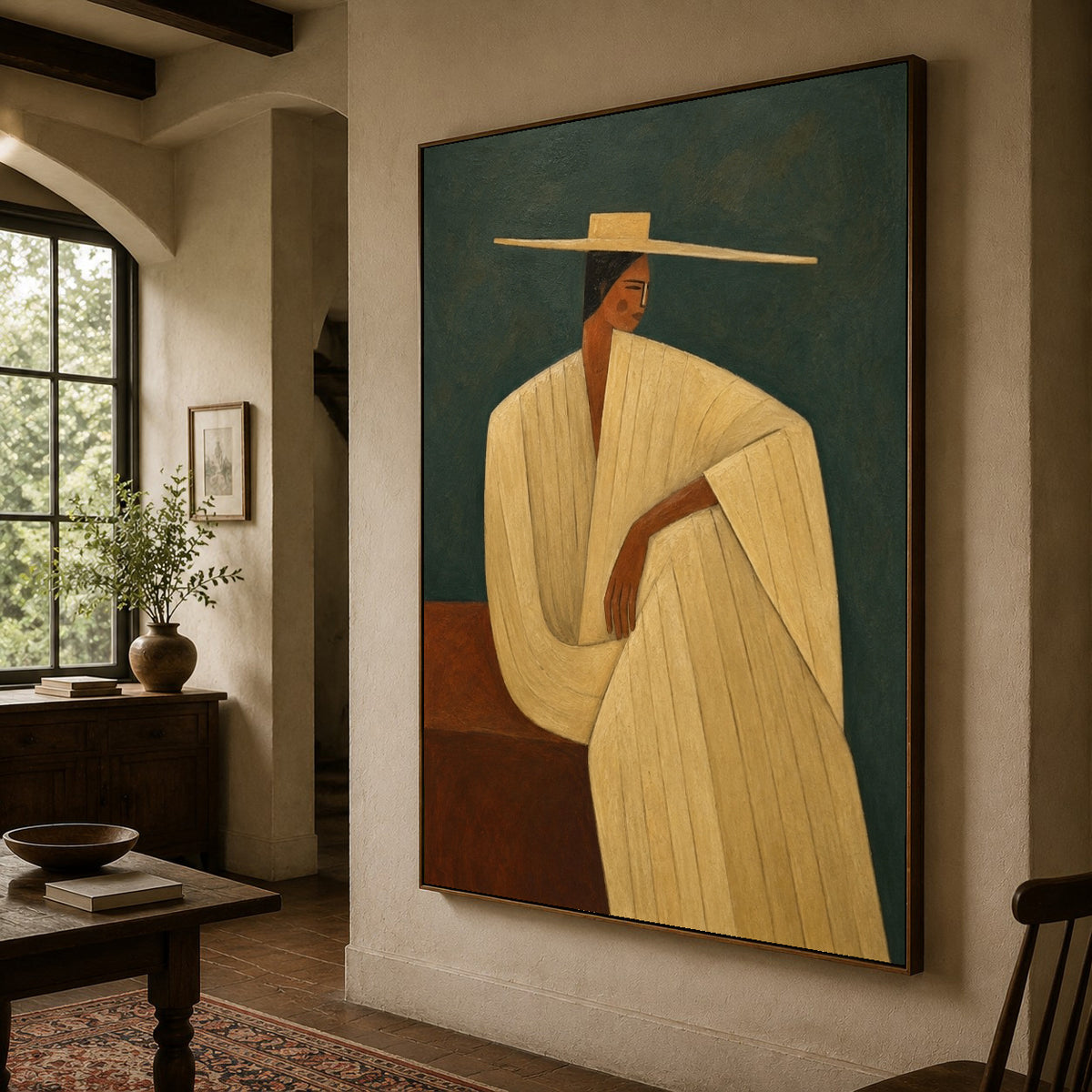 Female Figure Art｜Serene Hat Figure