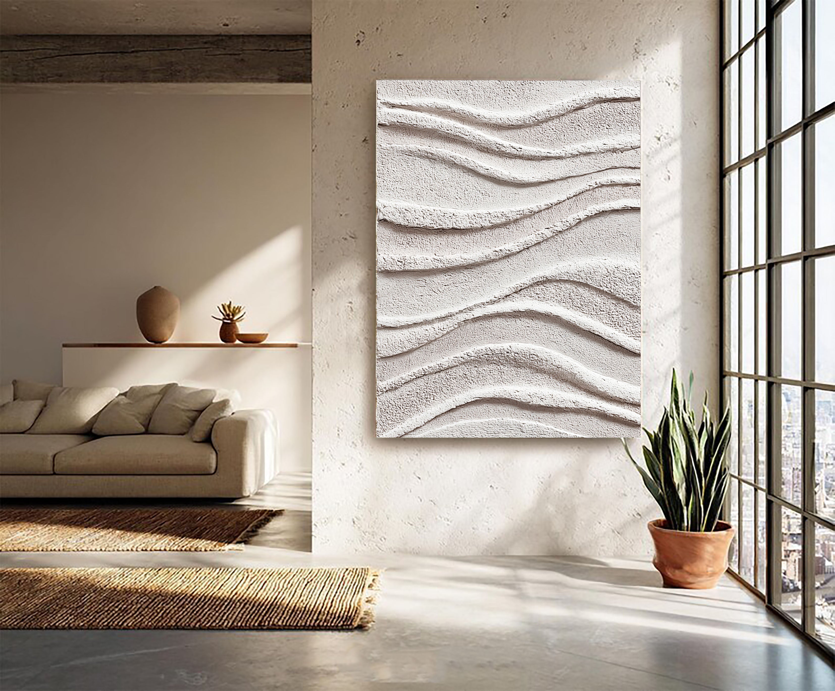 Textured Granular Opulence | Alabaster Swells