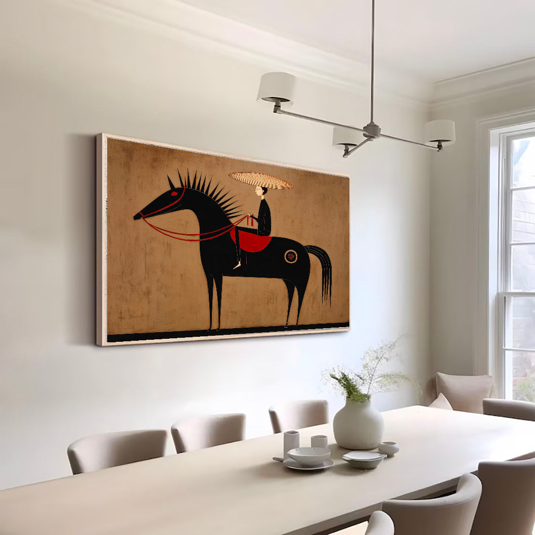 Textured Spiked Equine | Straw Hat