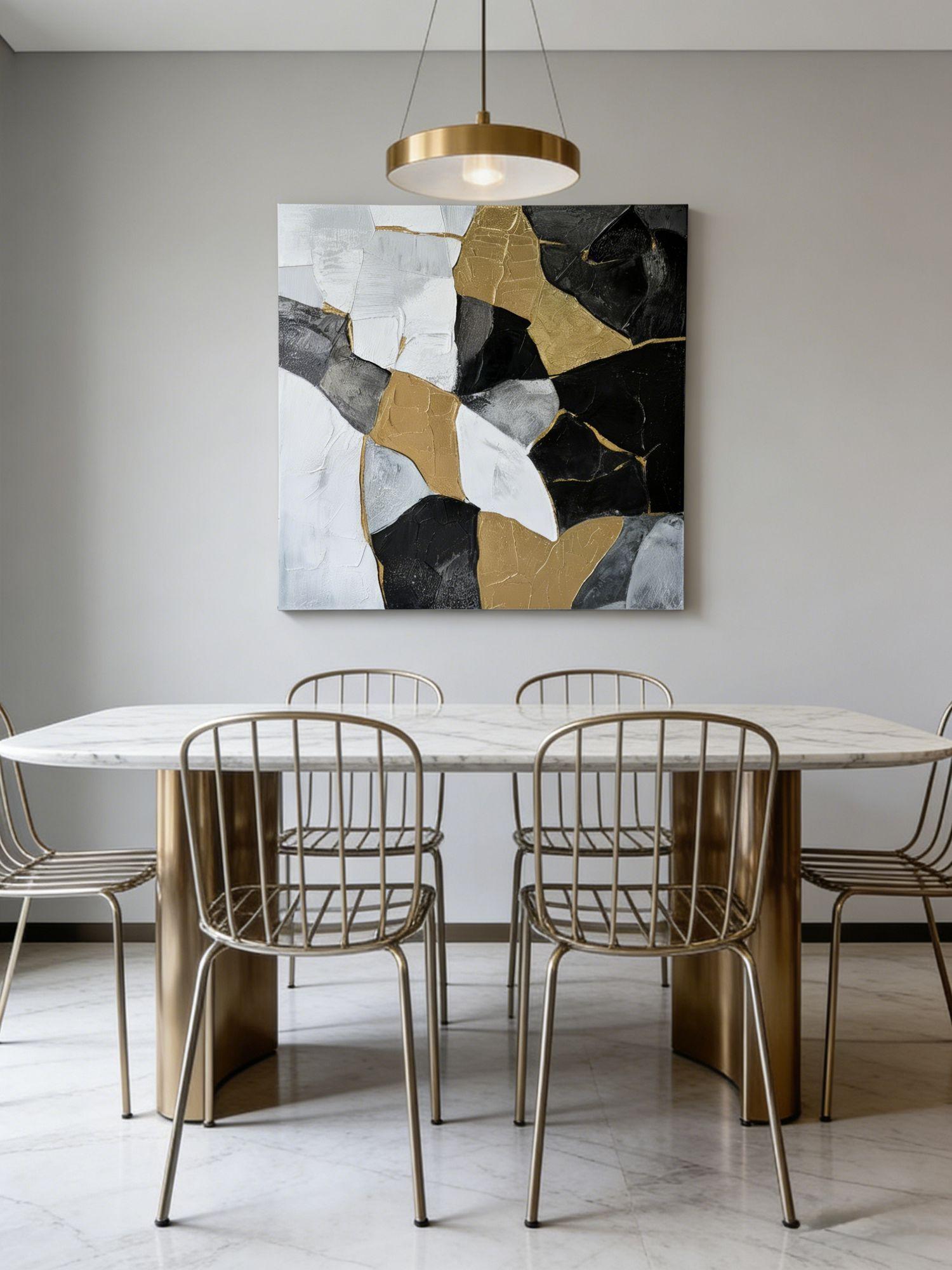 Textured Monochrome Gilding | Contrast Hues