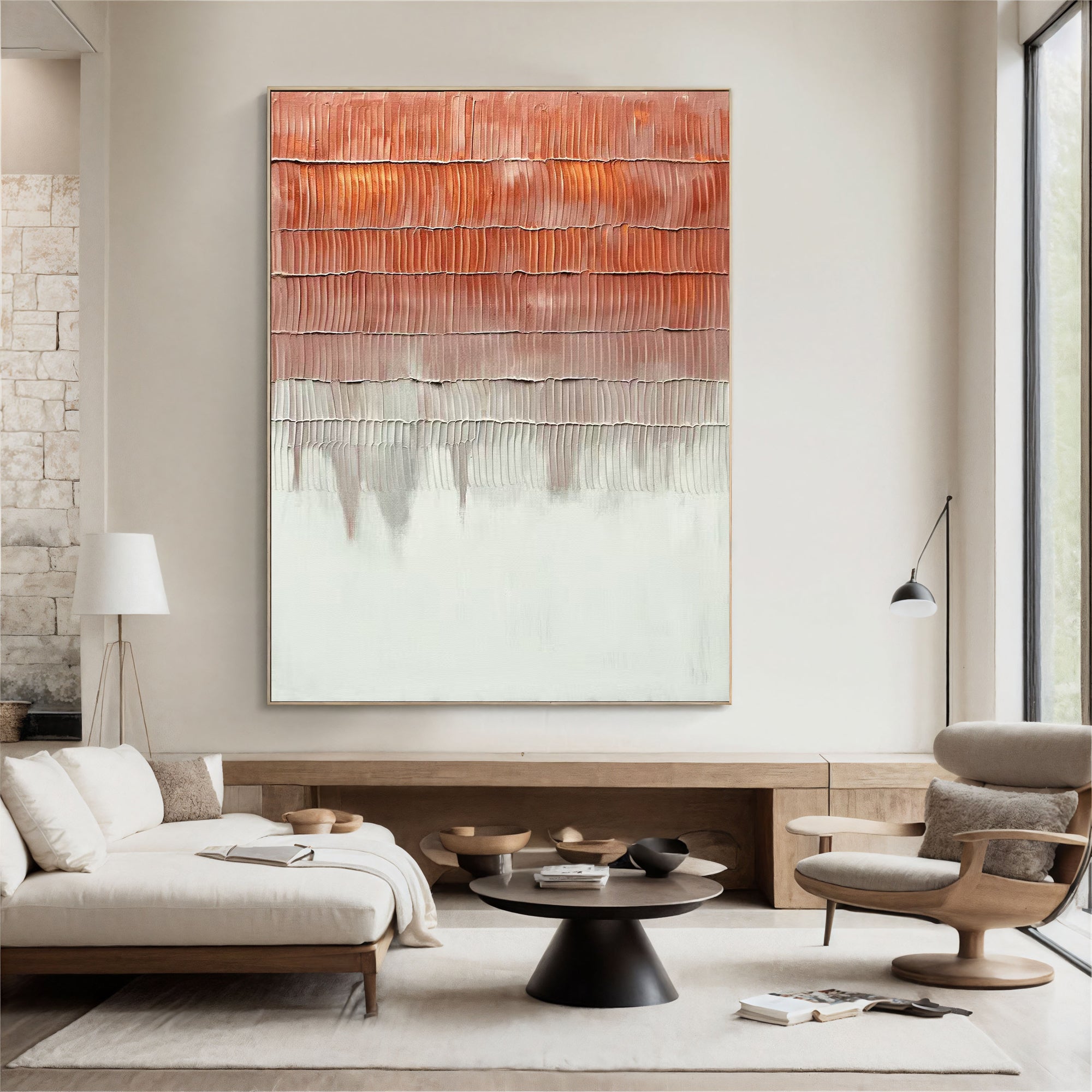 Textured Coral Sophistication | Blush Tones