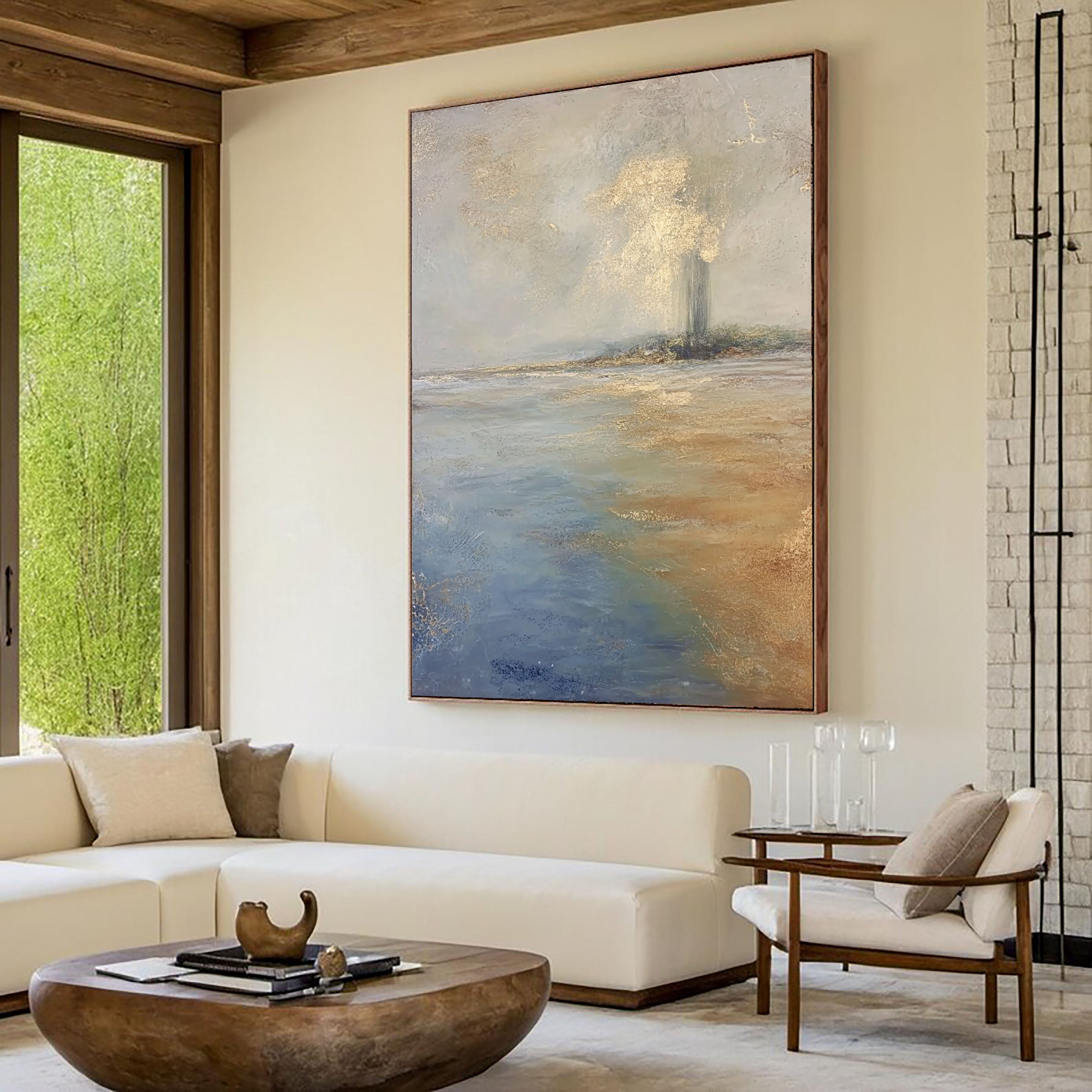 Textured Coastal Glow | Misty Spire