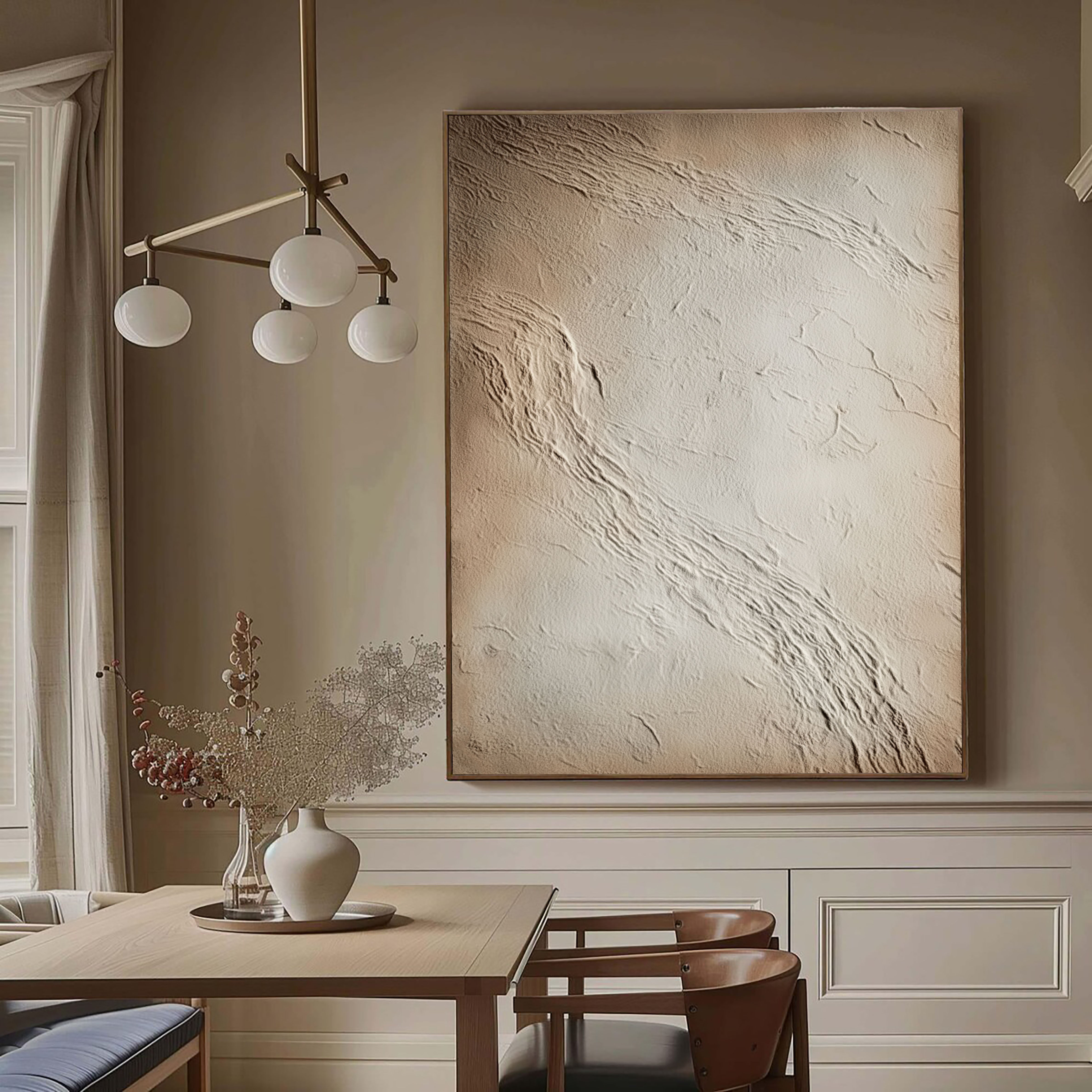 Textured Earthy Stucco | Neutral Drift