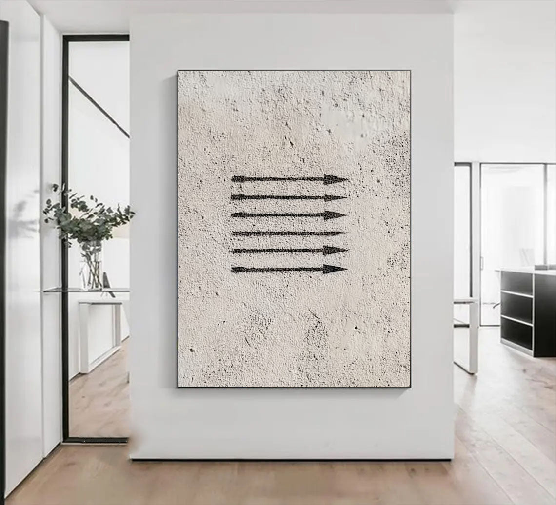 Minimalist Textured Arrows | Dark Pointers