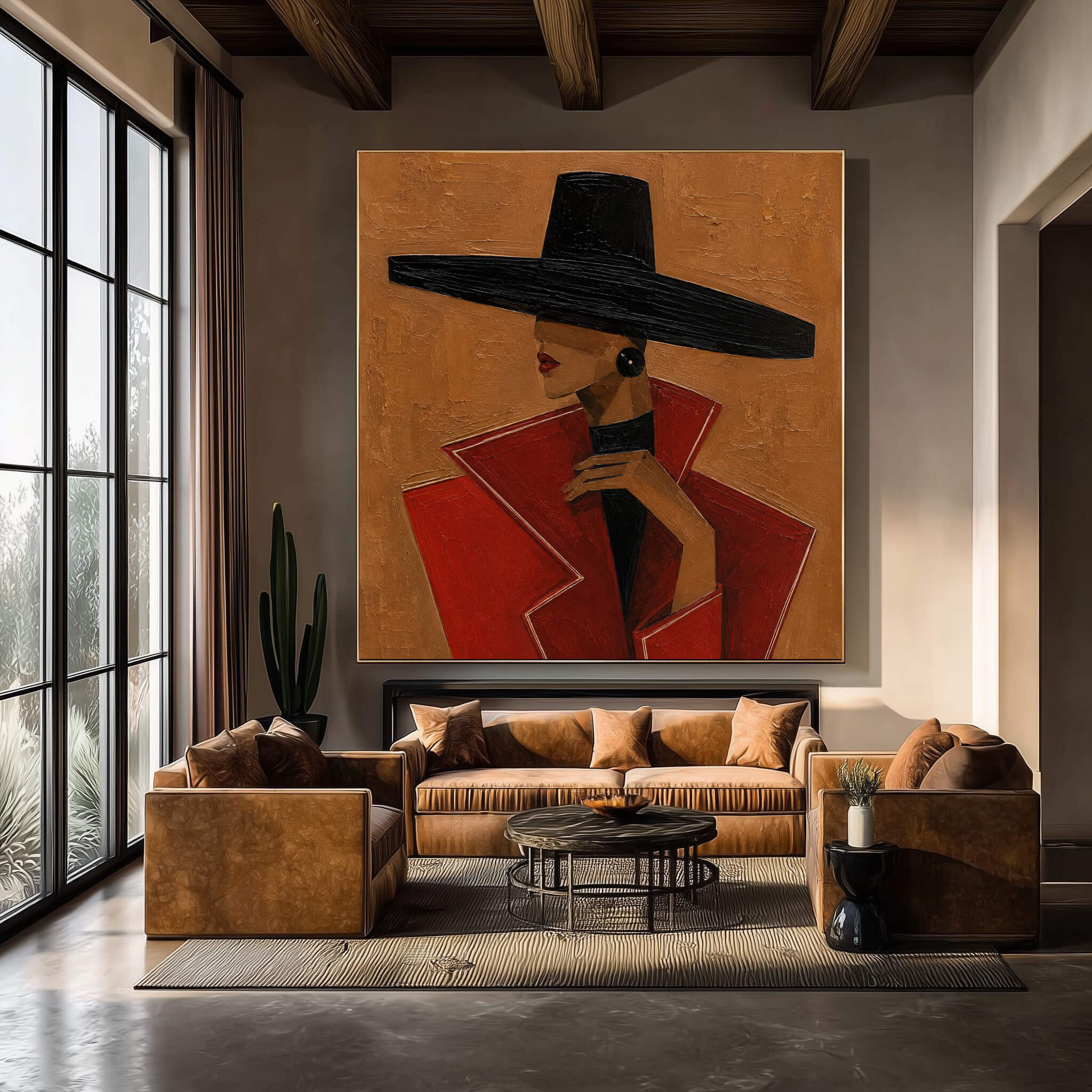 Impressionist Art | Sharp Chic Silhouette