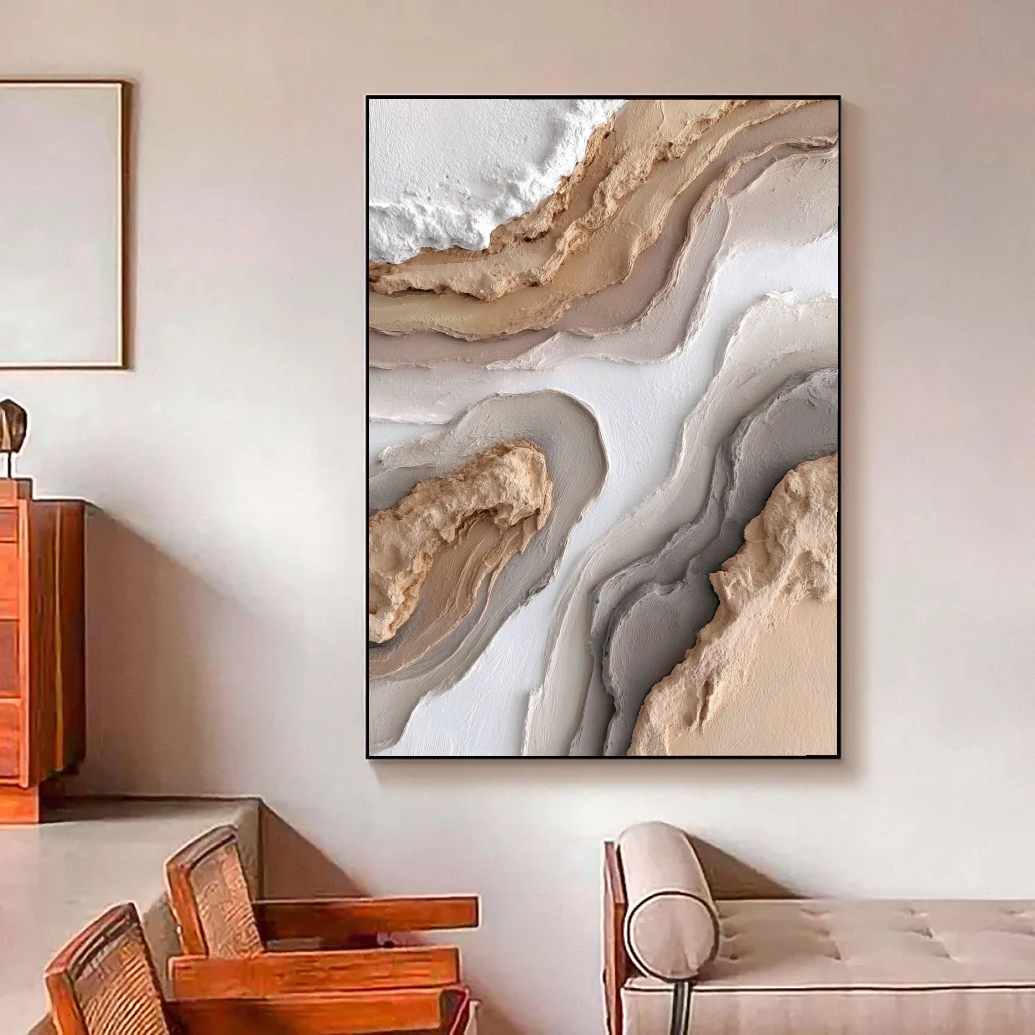 Textured Stratified Opulence | Sandstone Undulations