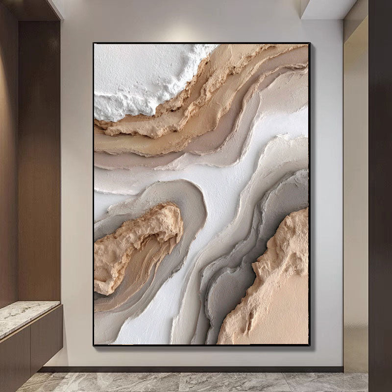 Textured Stratified Opulence | Sandstone Undulations