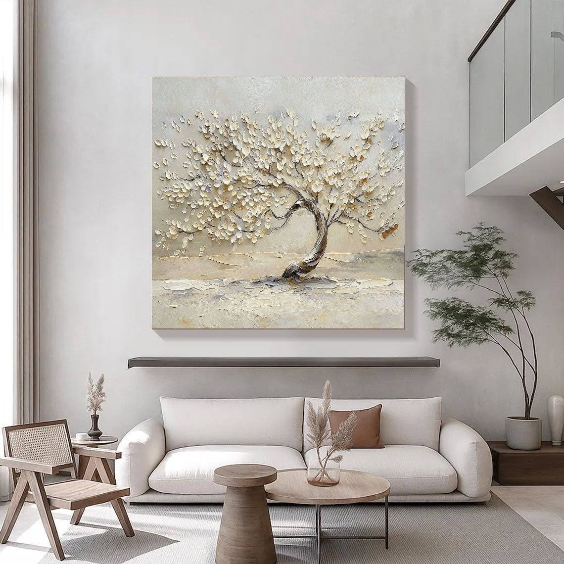 Textured Canopy Grace | Ivory Tree