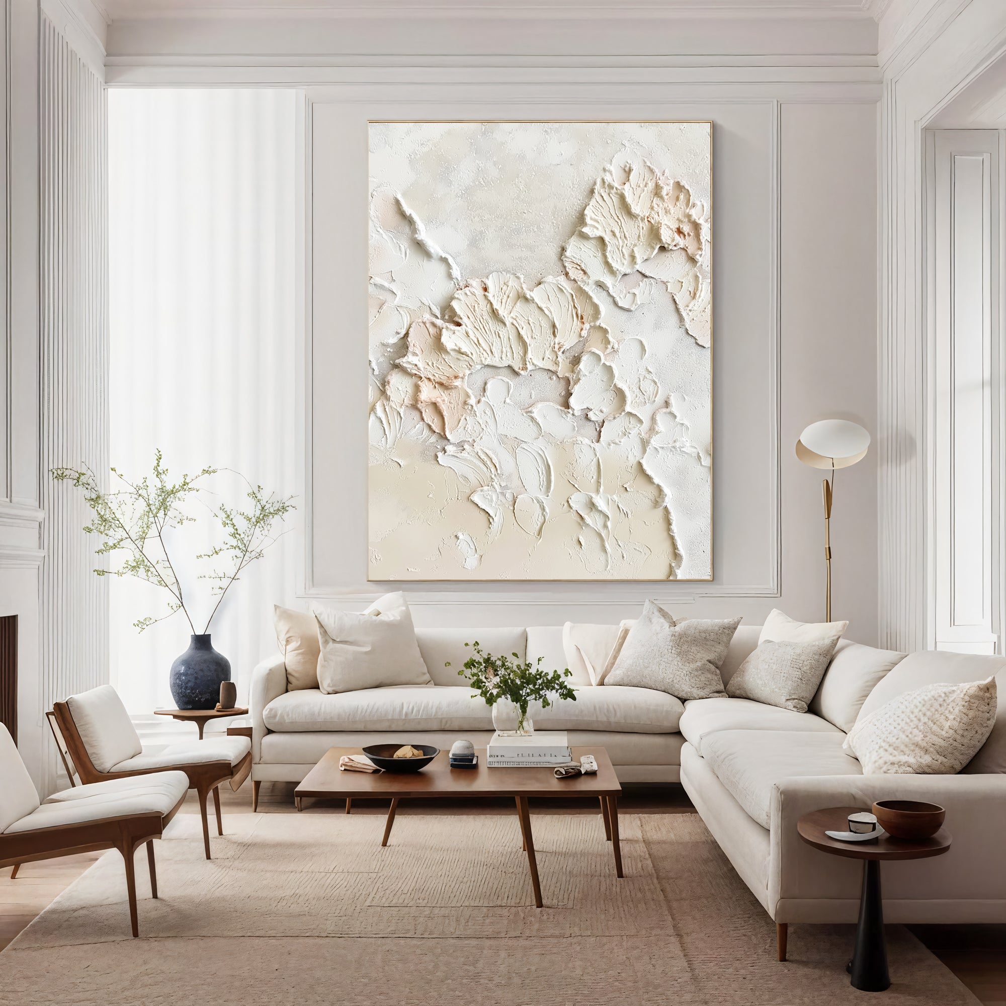 Textured Creamy Contours | Pale Hues