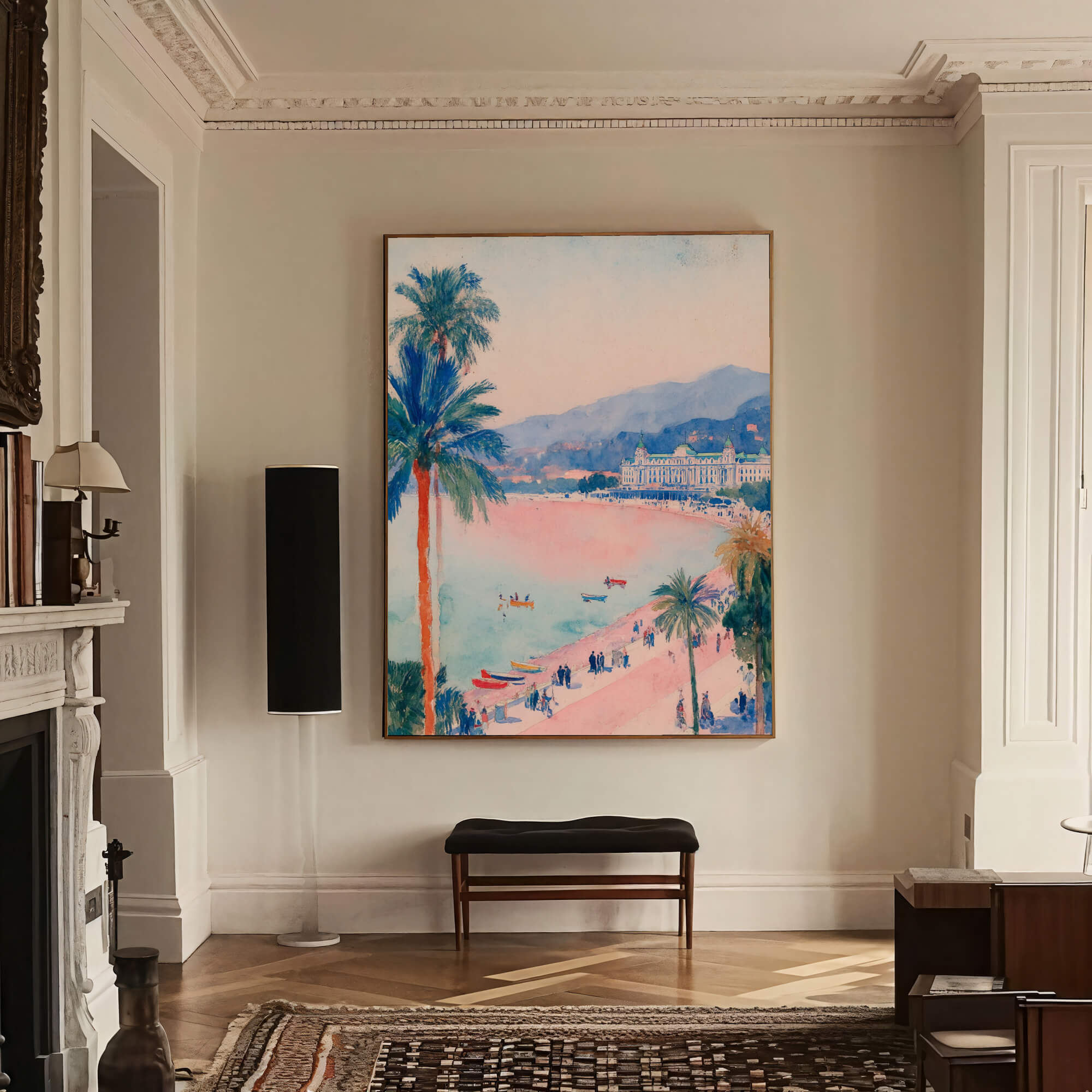 Pastel Riviera Vista | Monaco Coast