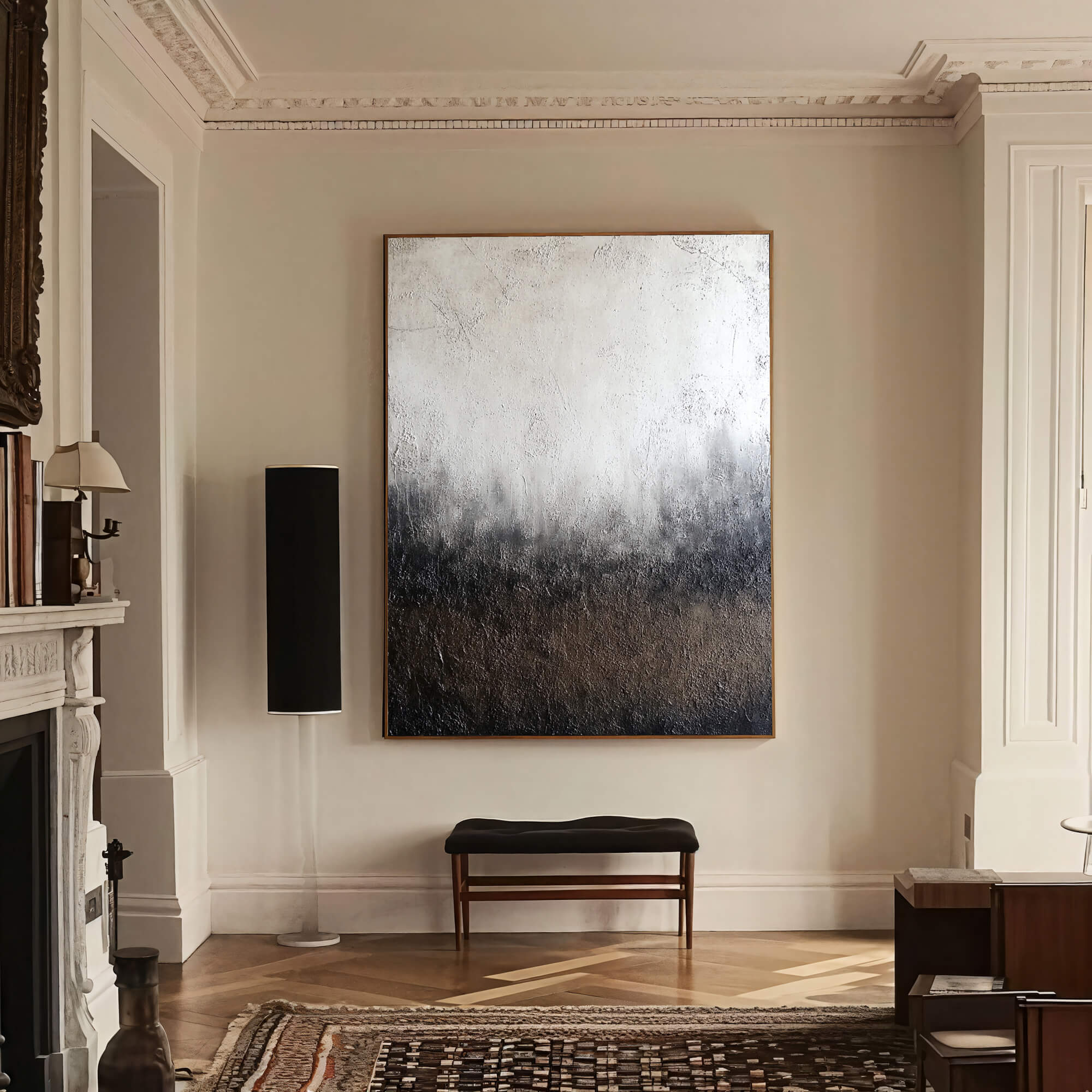 Textured Neutral Gradient | Monochrome Tones