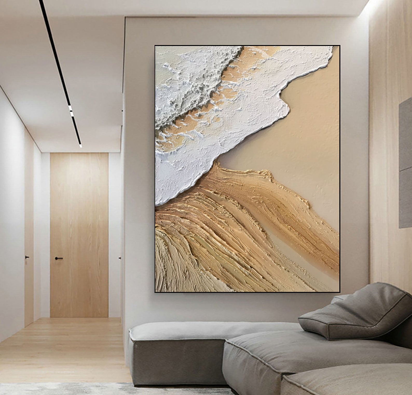 Textured Coastal Splendor | Sand Crest