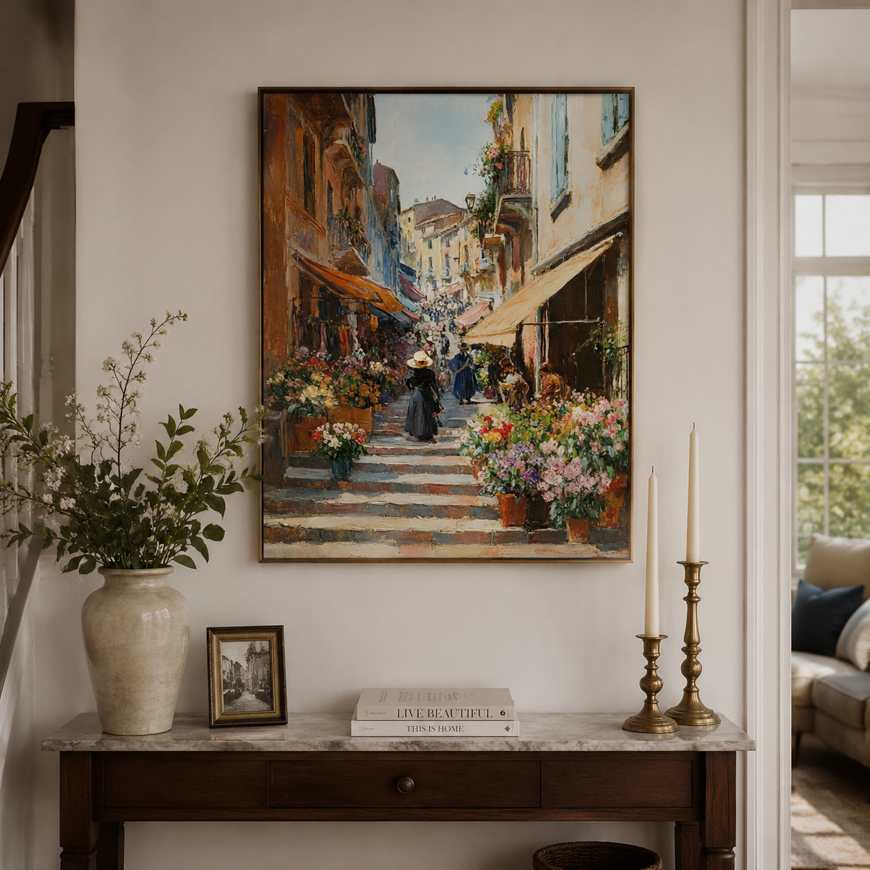 Impressionist Art | Parisian Evening Stroll