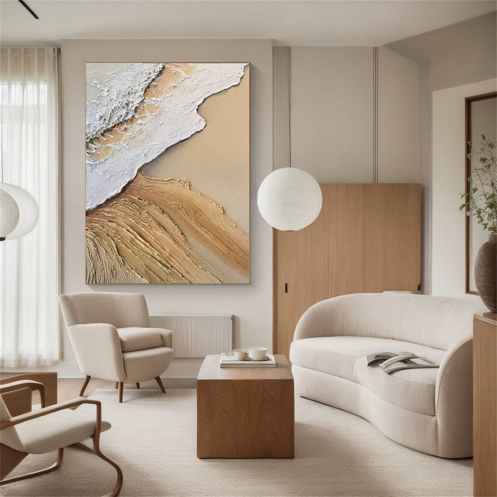 Textured Coastal Splendor | Sand Crest